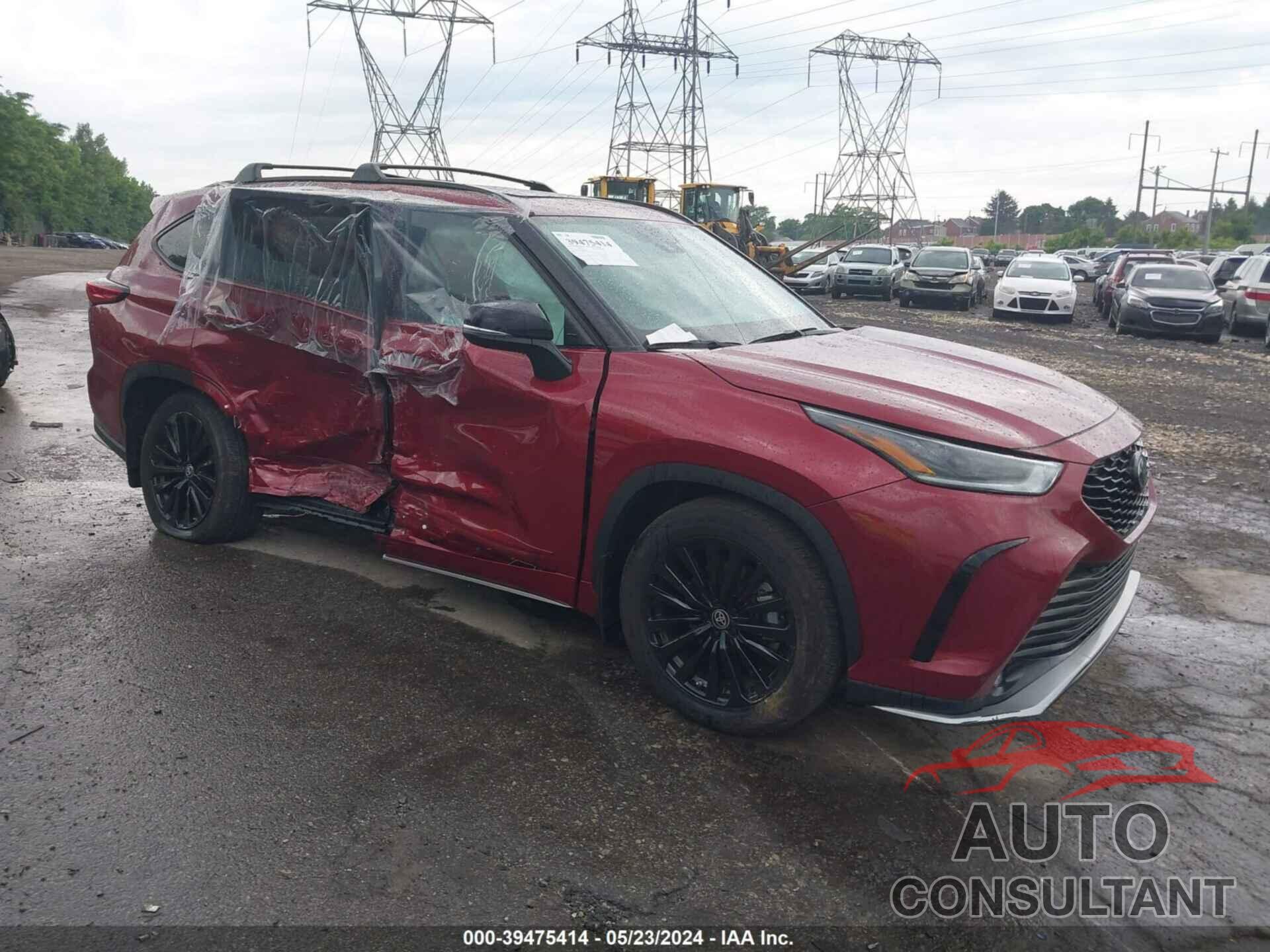 TOYOTA HIGHLANDER 2023 - 5TDKDRBH5PS029876