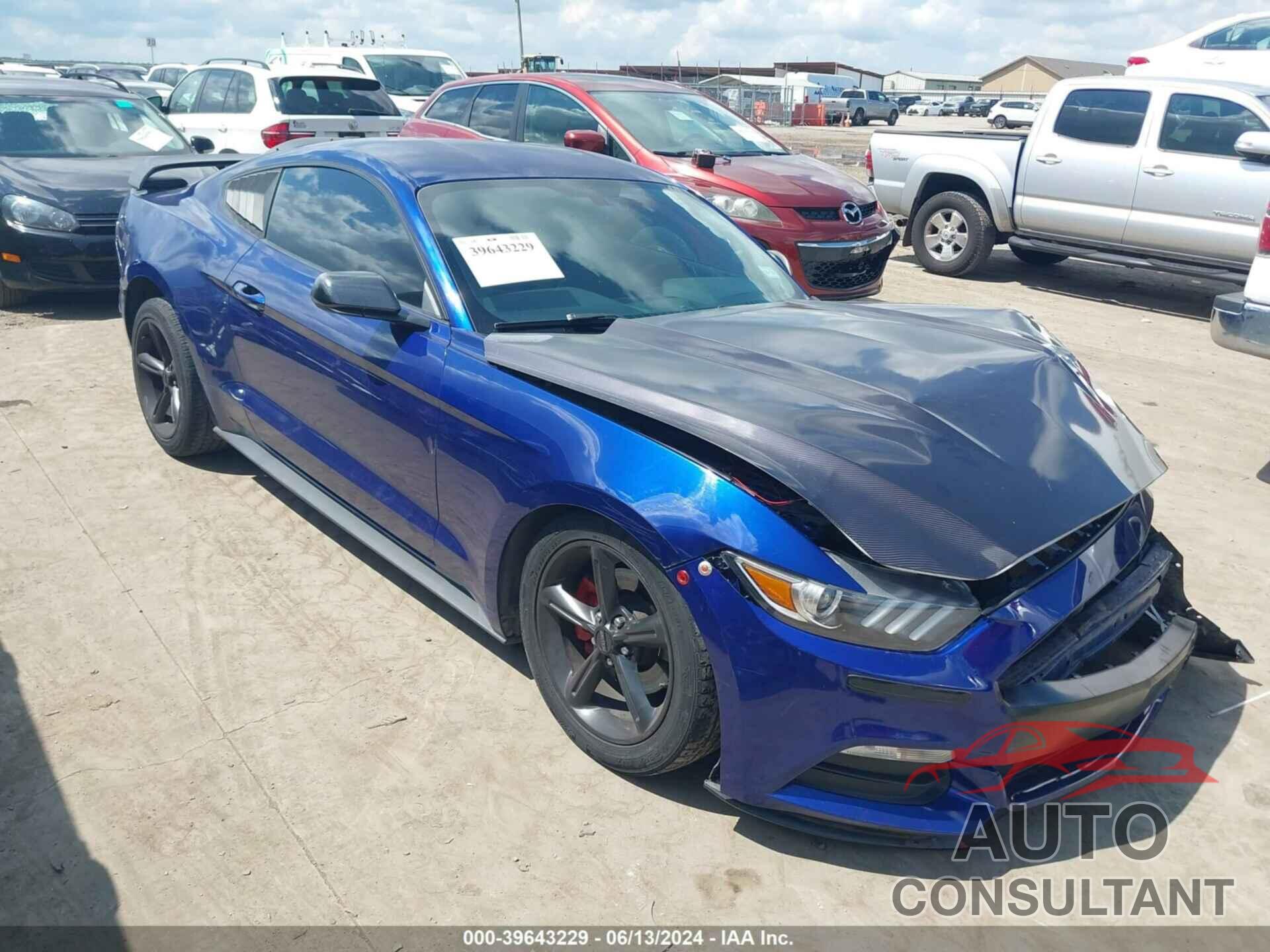 FORD MUSTANG 2016 - 1FA6P8AM1G5267284