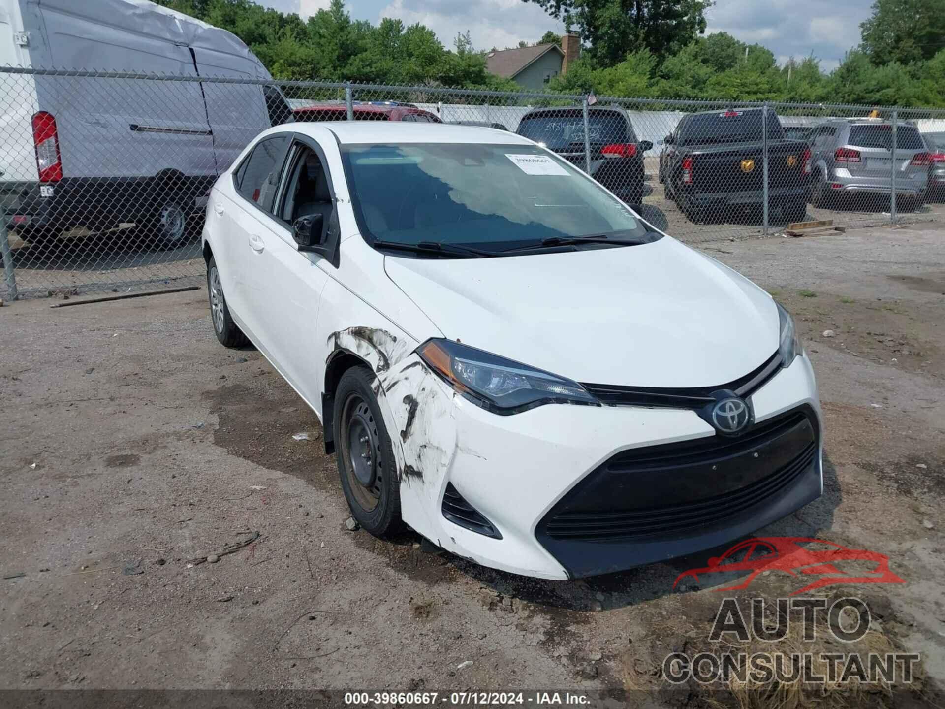 TOYOTA COROLLA 2017 - 2T1BURHE6HC854879