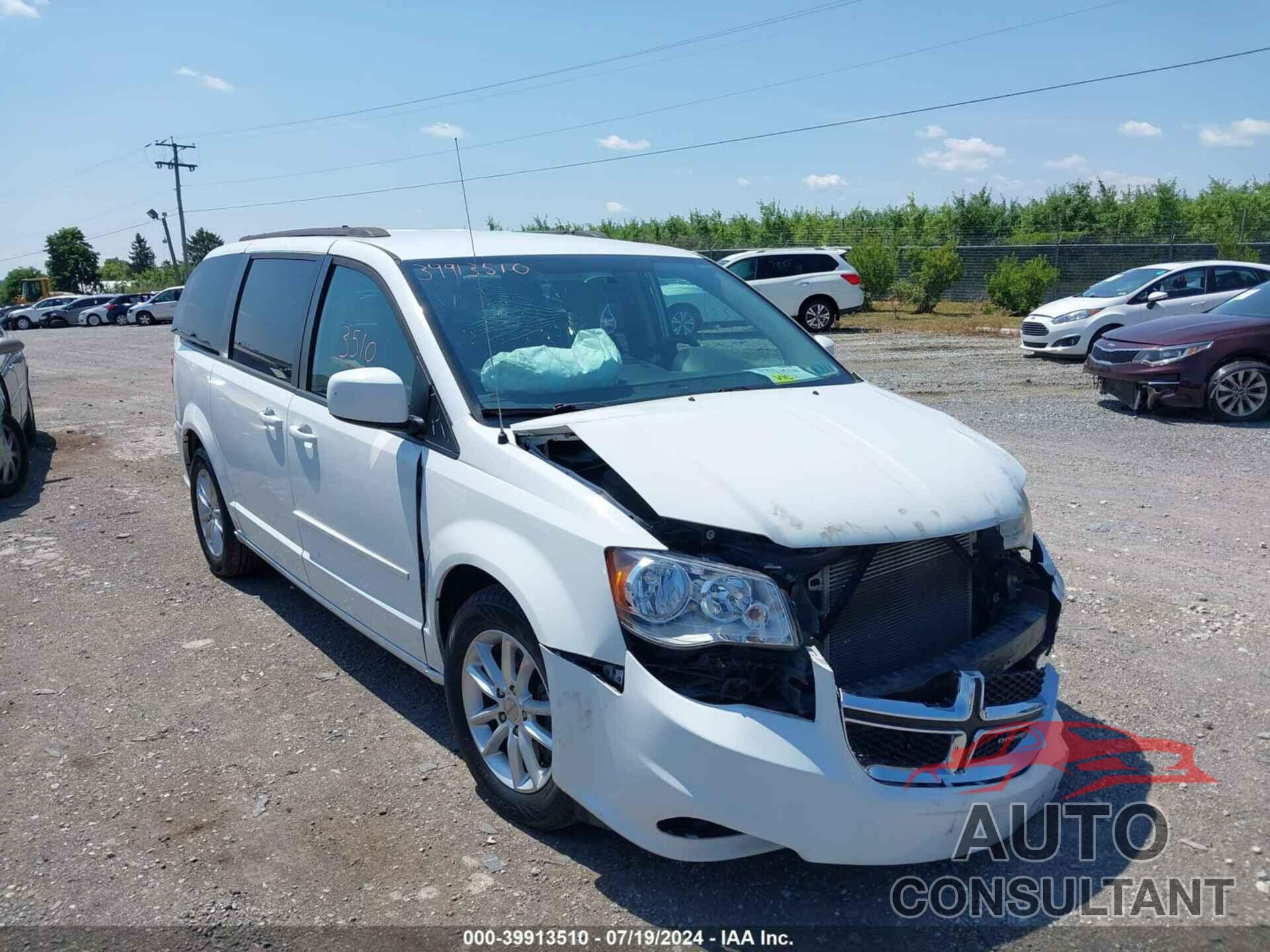 DODGE GRAND CARAVAN 2016 - 2C4RDGCG6GR338547