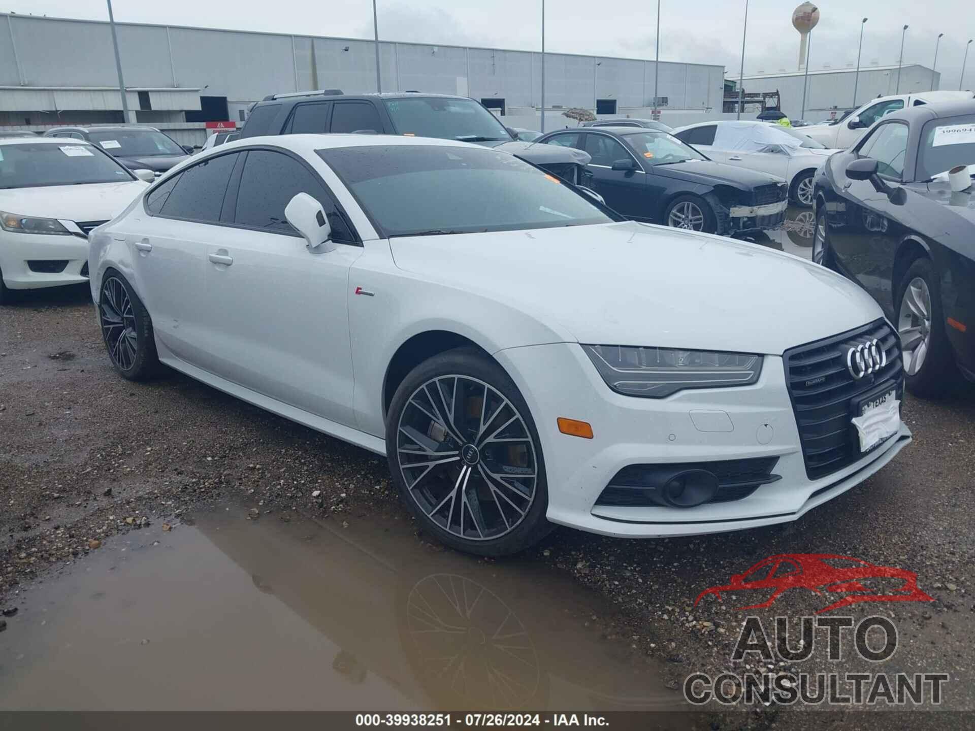 AUDI A7 2017 - WAUW2AFC2HN128649