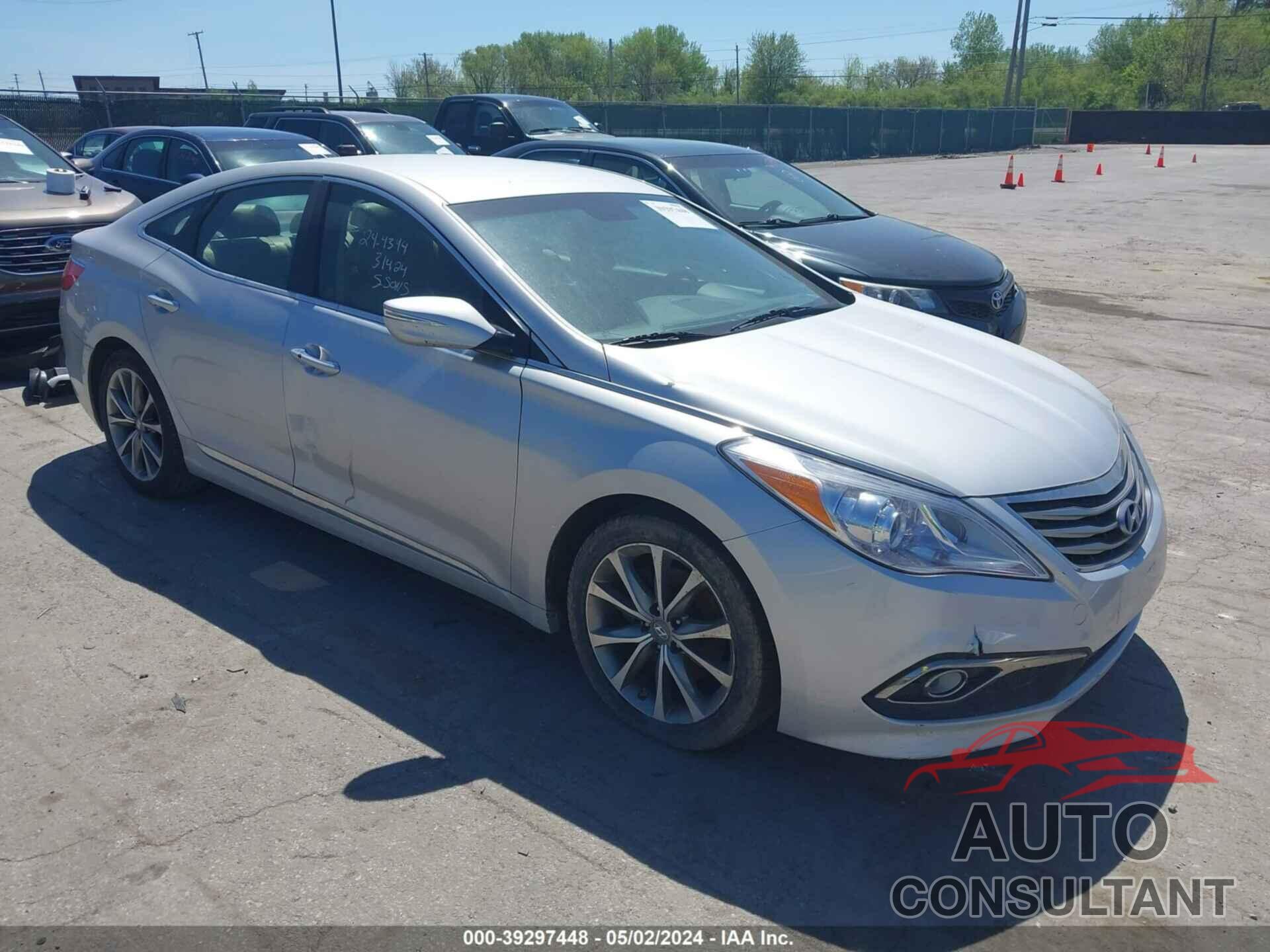 HYUNDAI AZERA 2016 - KMHFG4JG6GA518655