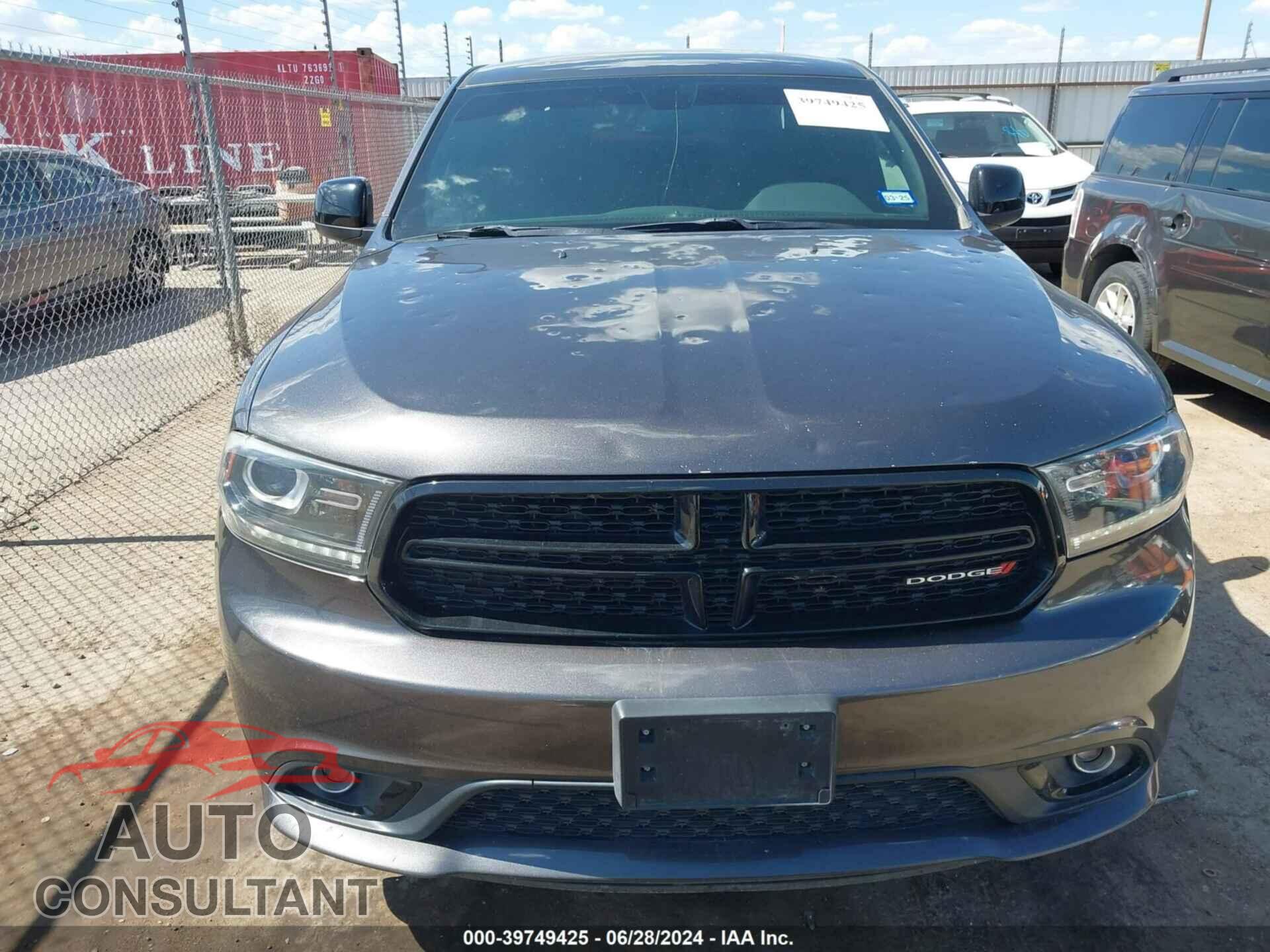 DODGE DURANGO 2019 - 1C4RDHAG0KC847446
