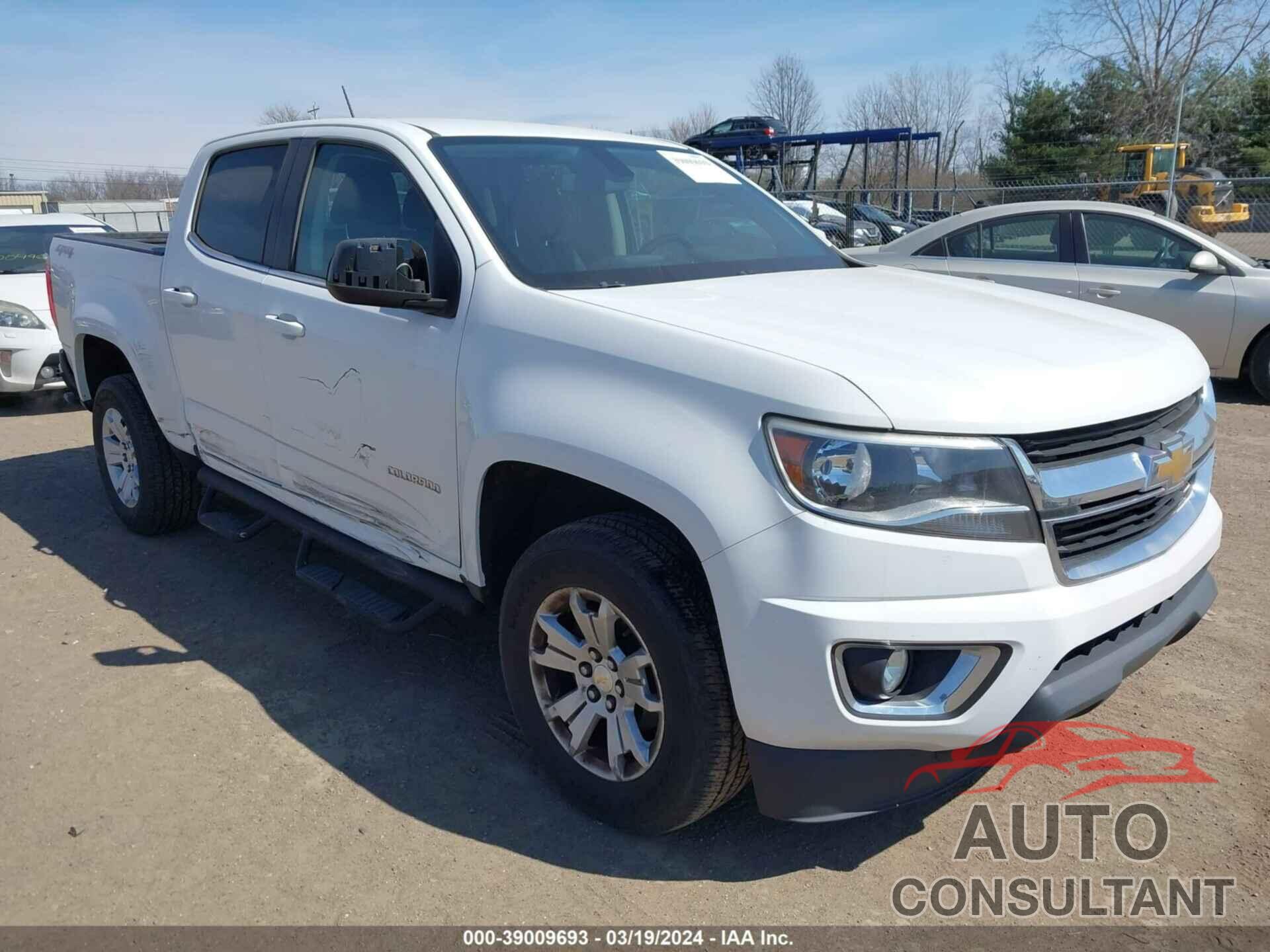 CHEVROLET COLORADO 2016 - 1GCGTCE39G1181906