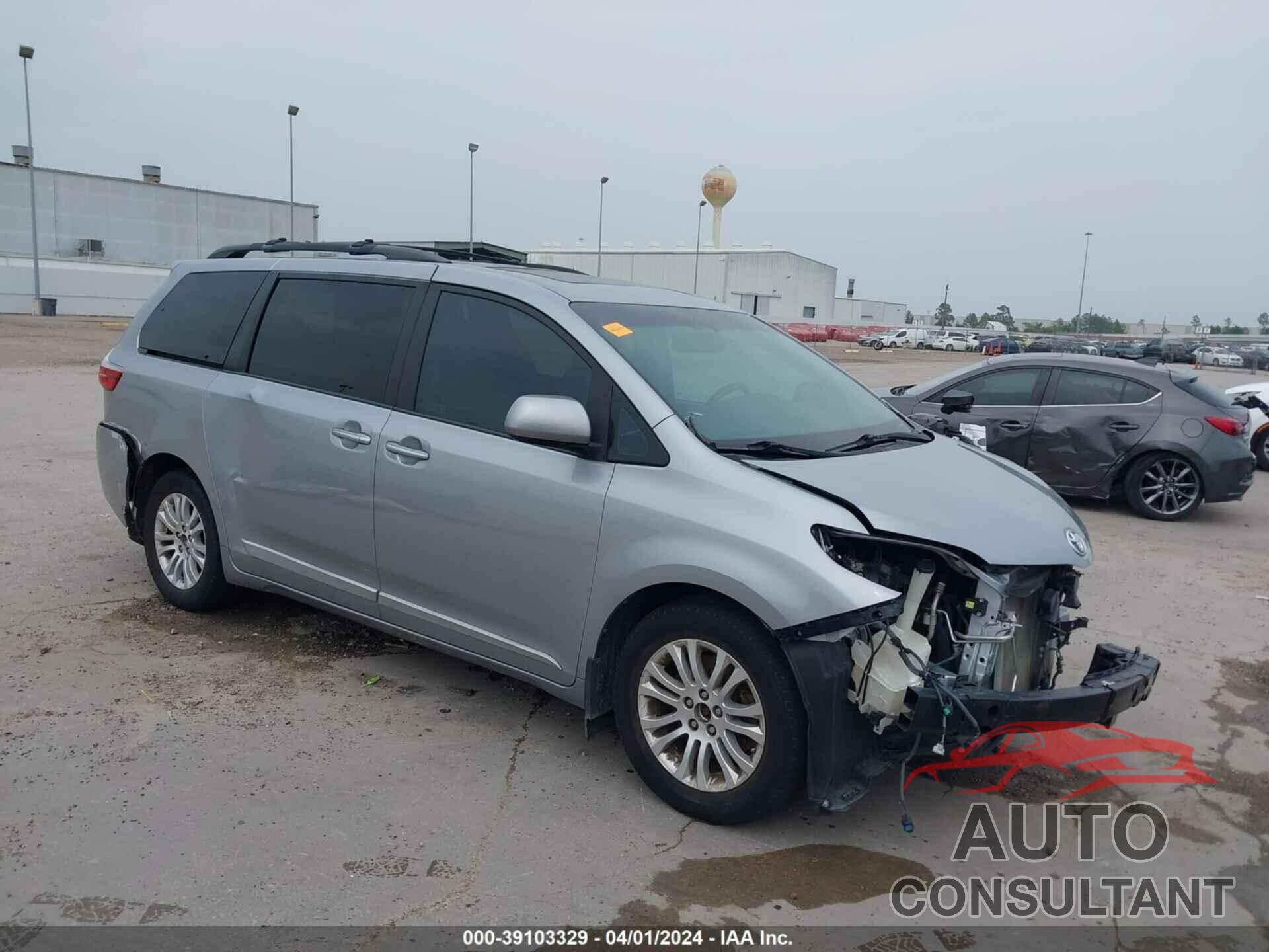 TOYOTA SIENNA 2016 - 5TDYK3DC3GS729314