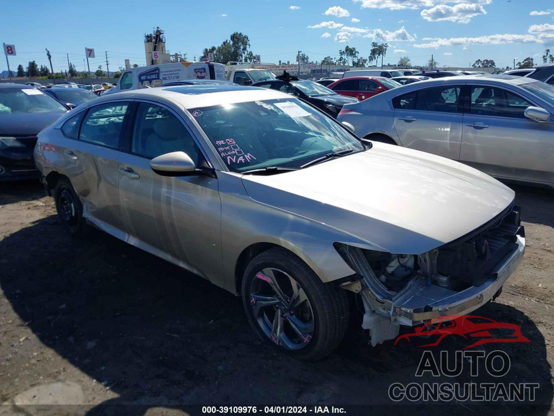 HONDA ACCORD 2018 - 1HGCV1F41JA062129