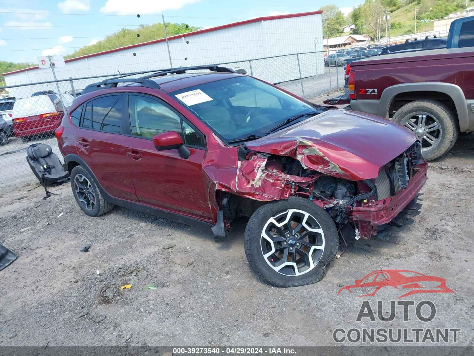 SUBARU CROSSTREK 2017 - JF2GPABC5HH274171