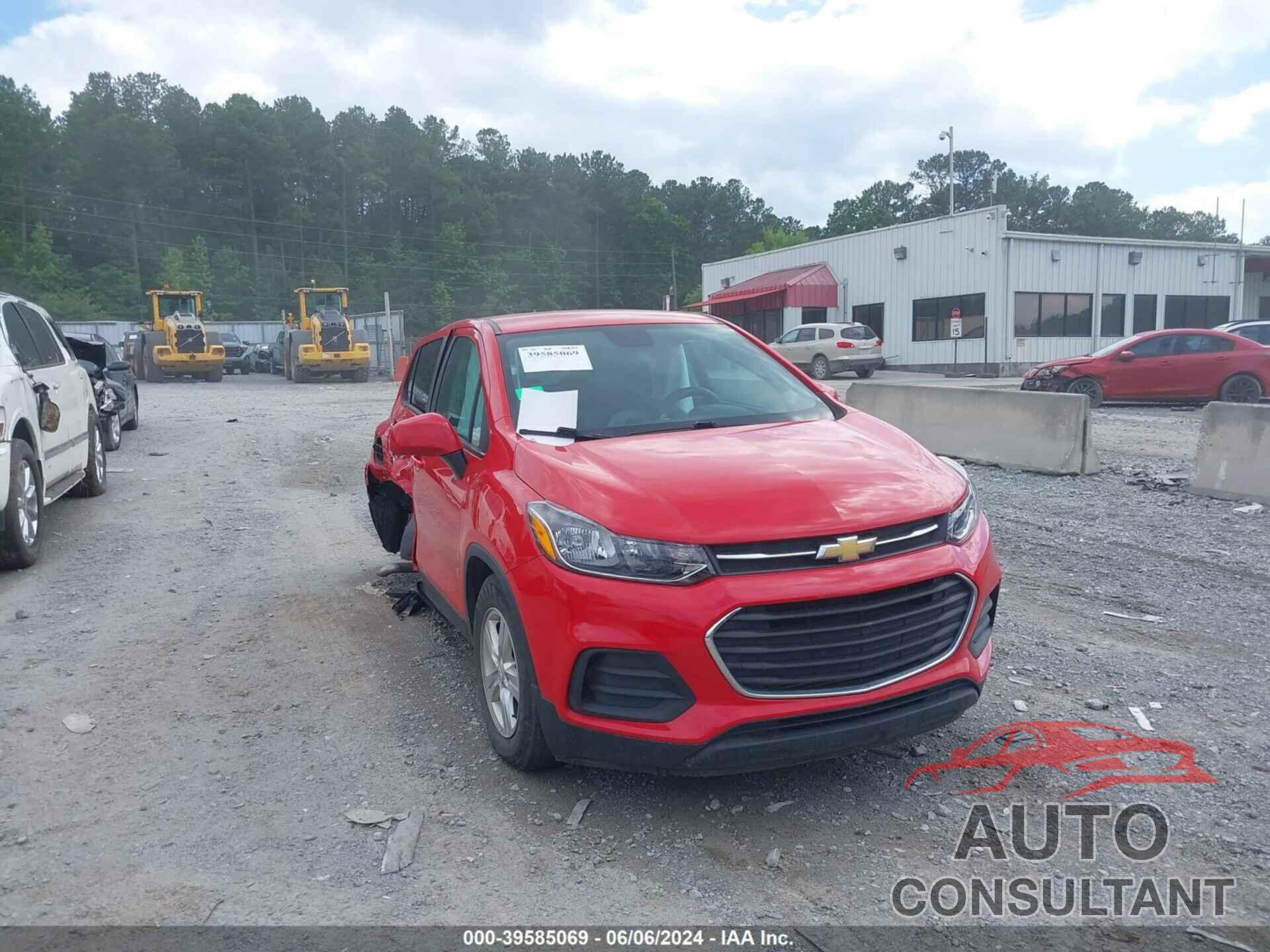 CHEVROLET TRAX 2020 - KL7CJKSB5LB350668