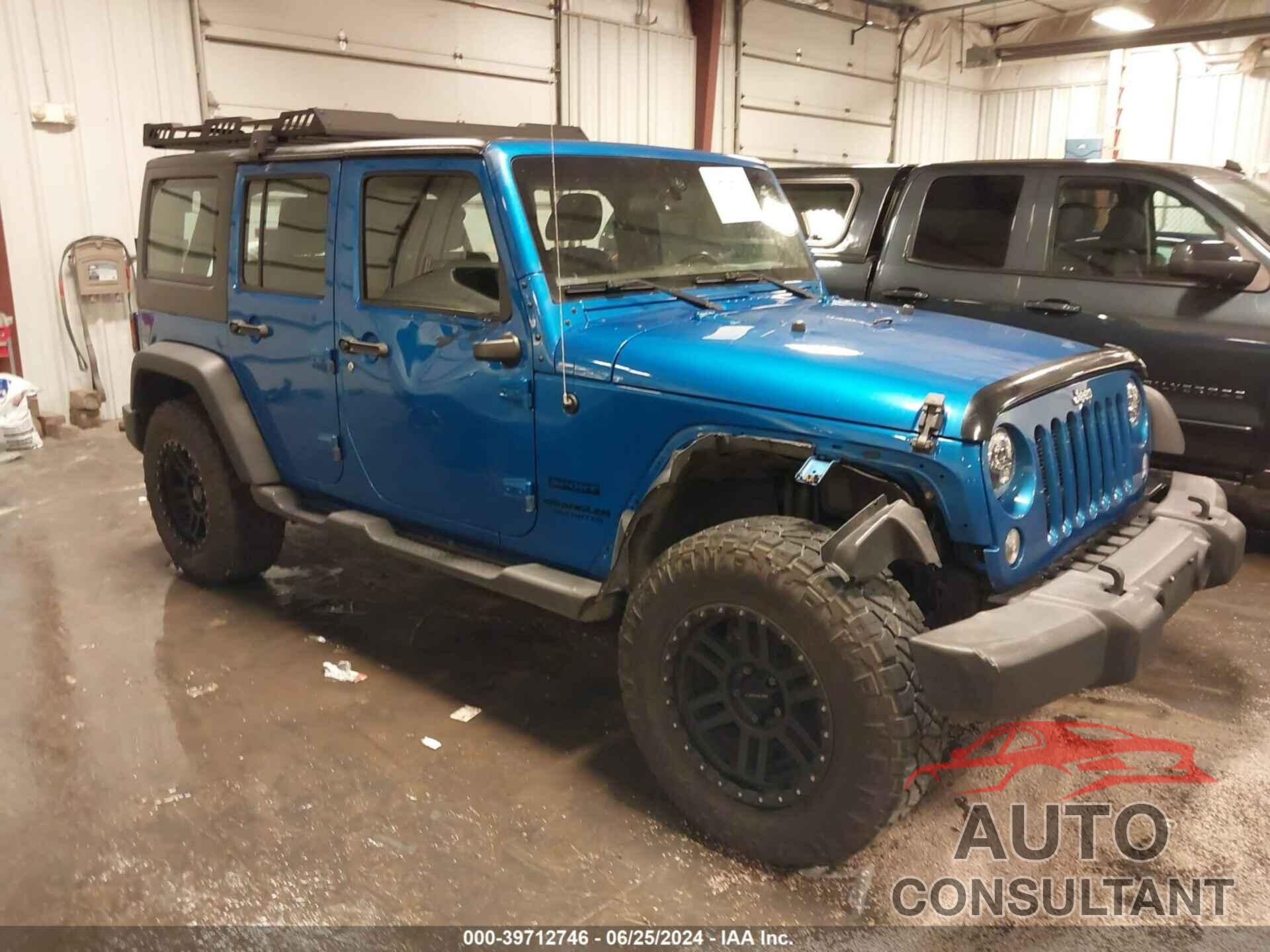 JEEP WRANGLER UNLIMITED 2016 - 1C4BJWDG9GL198201