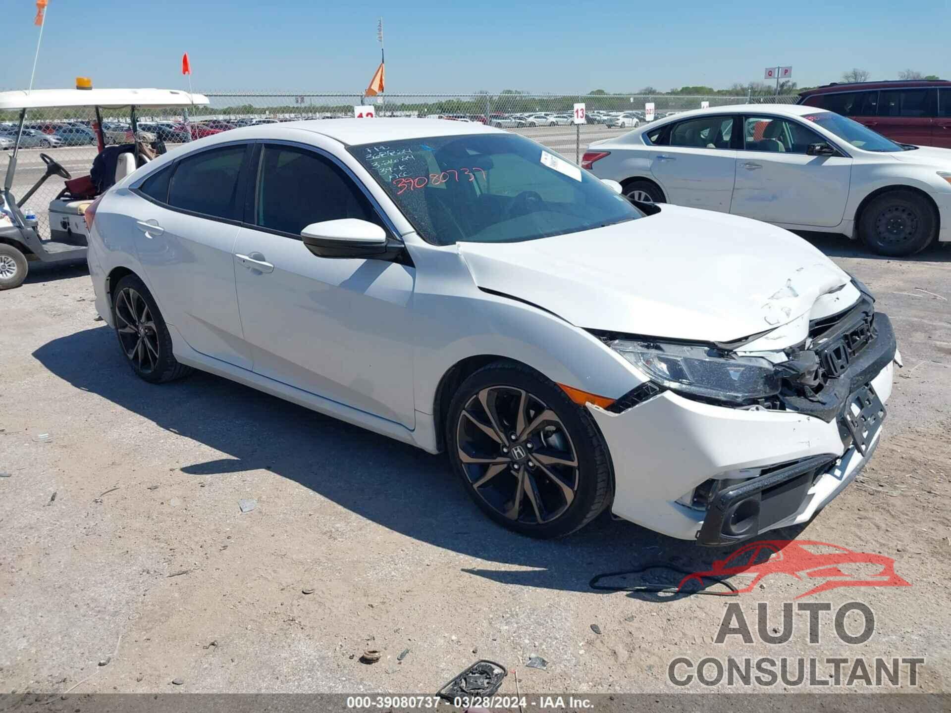 HONDA CIVIC 2020 - 19XFC2F86LE025801