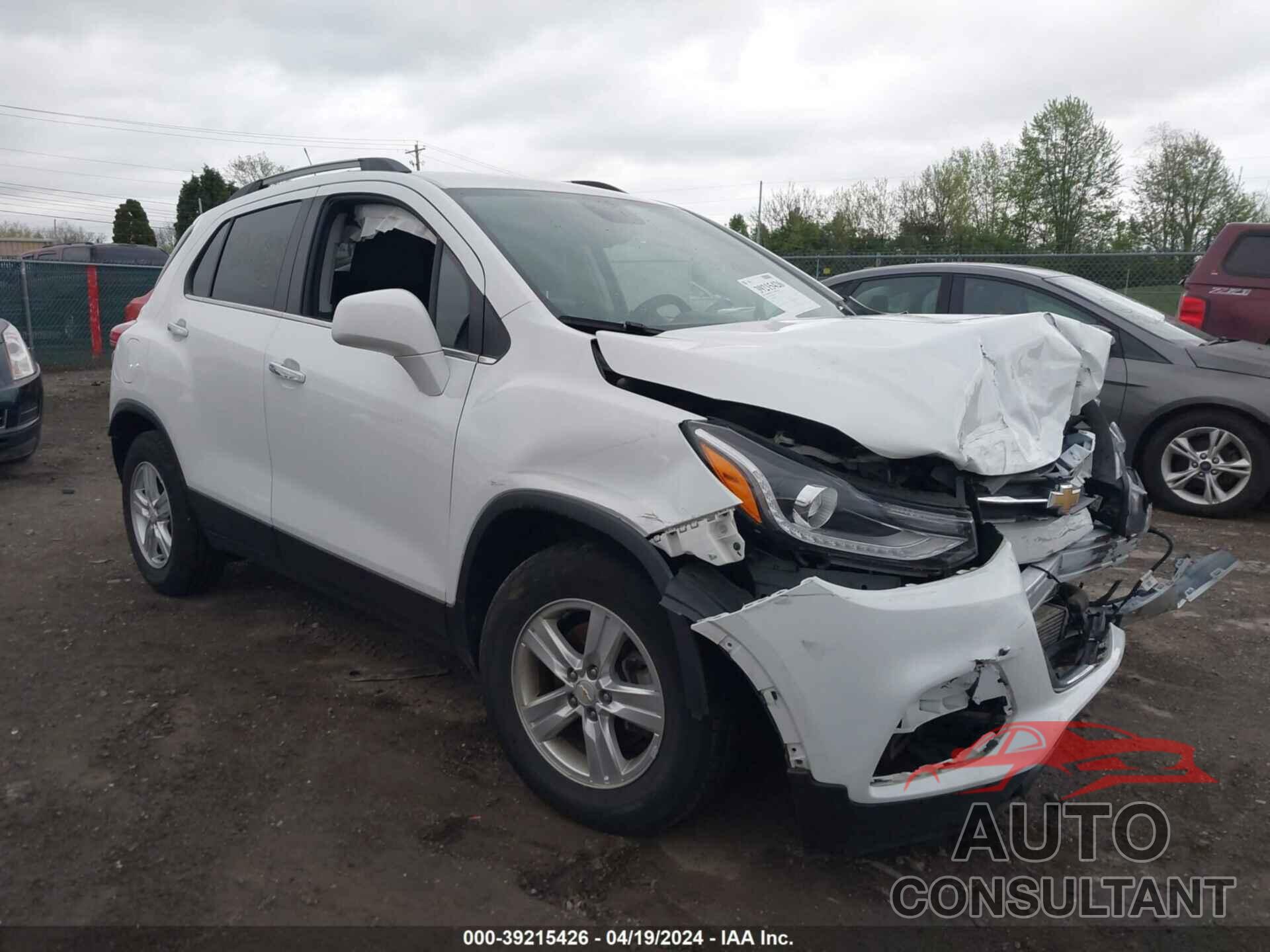 CHEVROLET TRAX 2018 - KL7CJLSB9JB641533