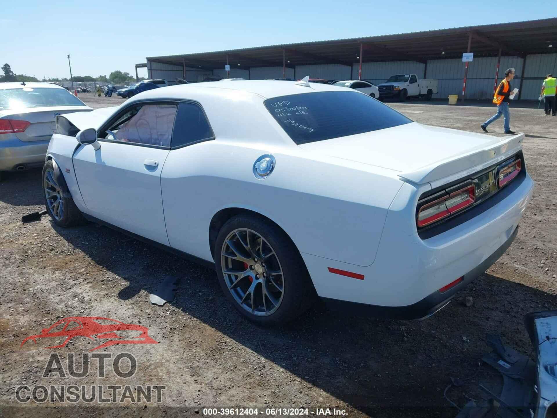 DODGE CHALLENGER 2016 - 2C3CDZDJ7GH352009