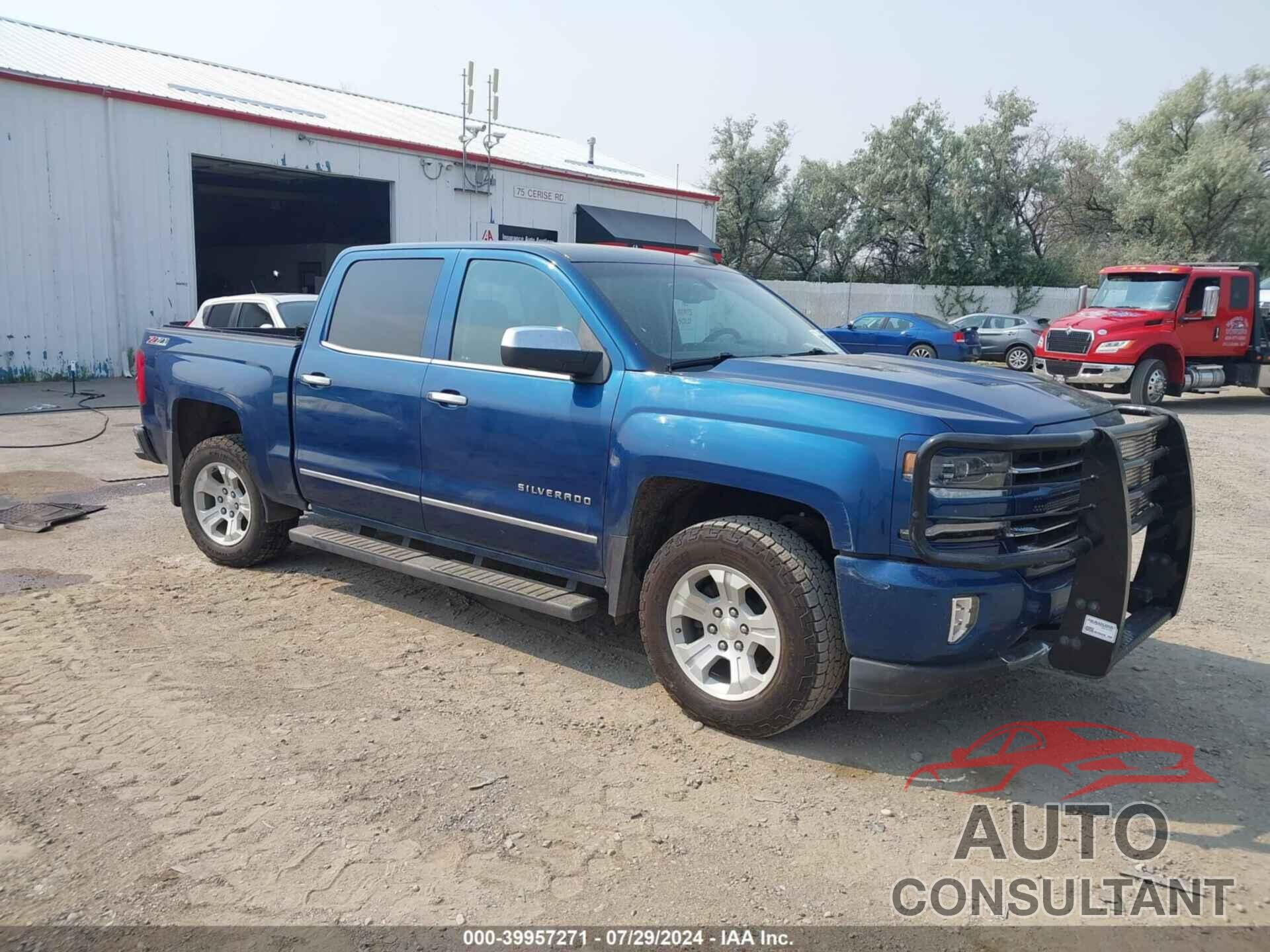 CHEVROLET SILVERADO 1500 2017 - 3GCUKSEC6HG359077