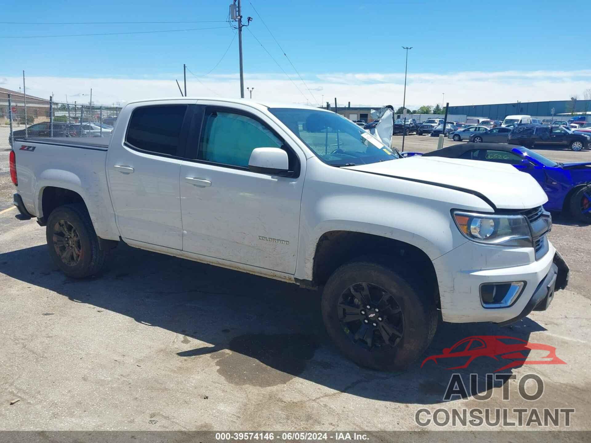 CHEVROLET COLORADO 2017 - 1GCGTDEN4H1307324