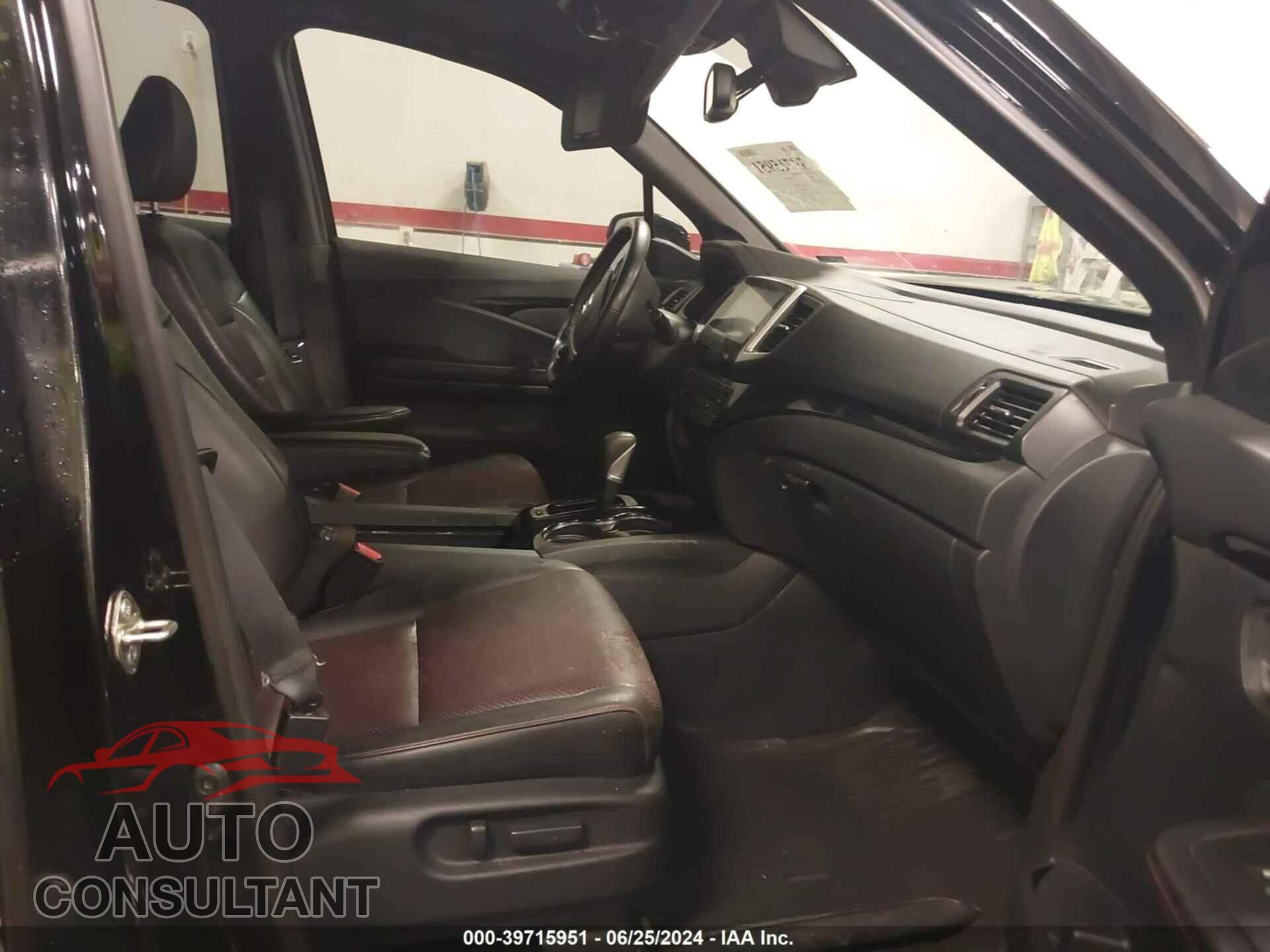 HONDA RIDGELINE 2017 - 5FPYK3F8XHB033006