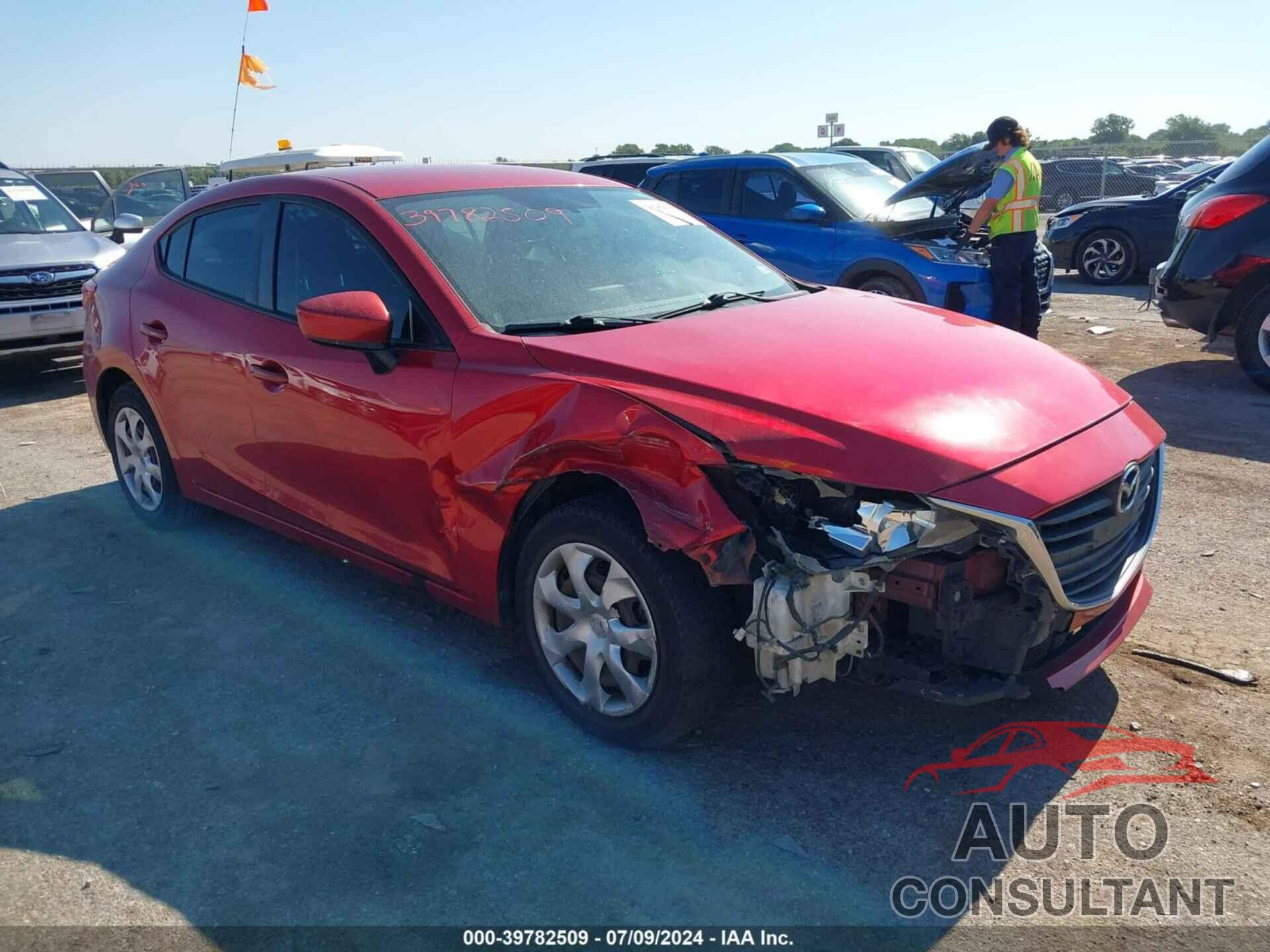 MAZDA MAZDA3 2016 - 3MZBM1T77GM238203