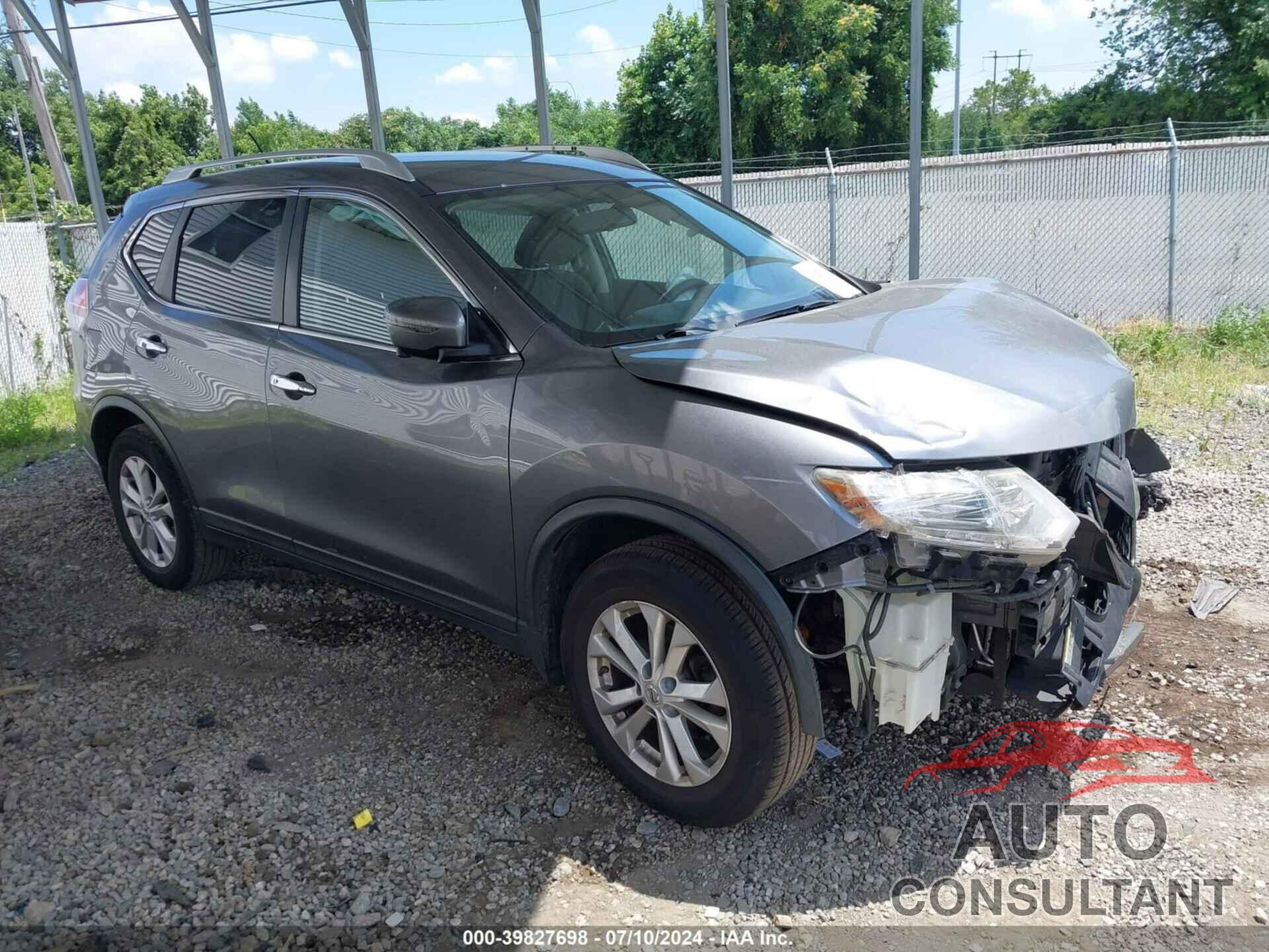 NISSAN ROGUE 2016 - KNMAT2MV5GP601855