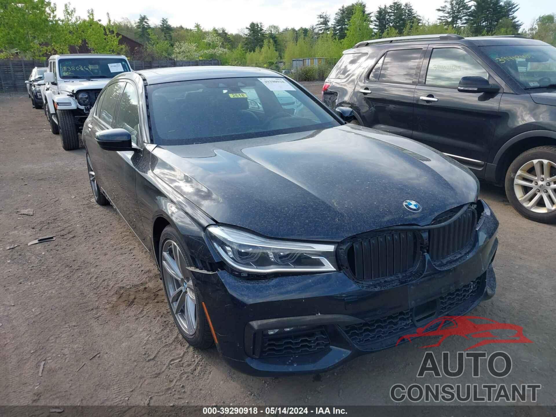 BMW 750I 2019 - WBA7F2C59KB240748