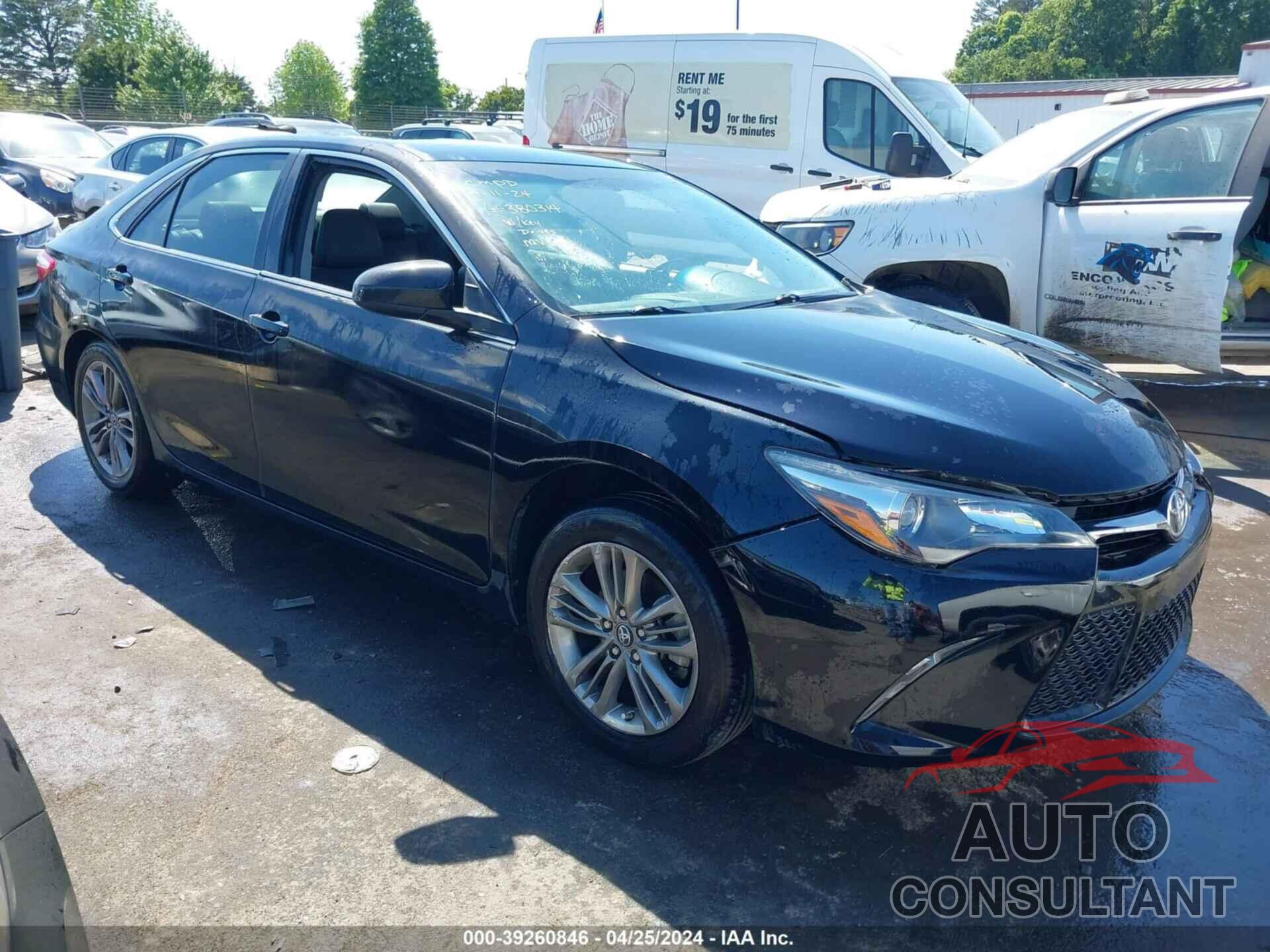 TOYOTA CAMRY 2017 - 4T1BF1FK5HU380314