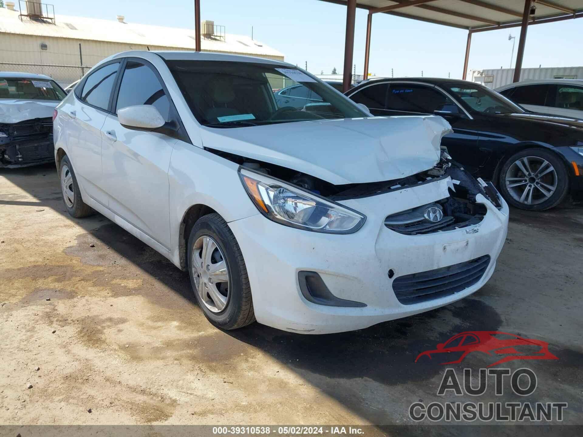 HYUNDAI ACCENT 2017 - KMHCT4AEXHU377926