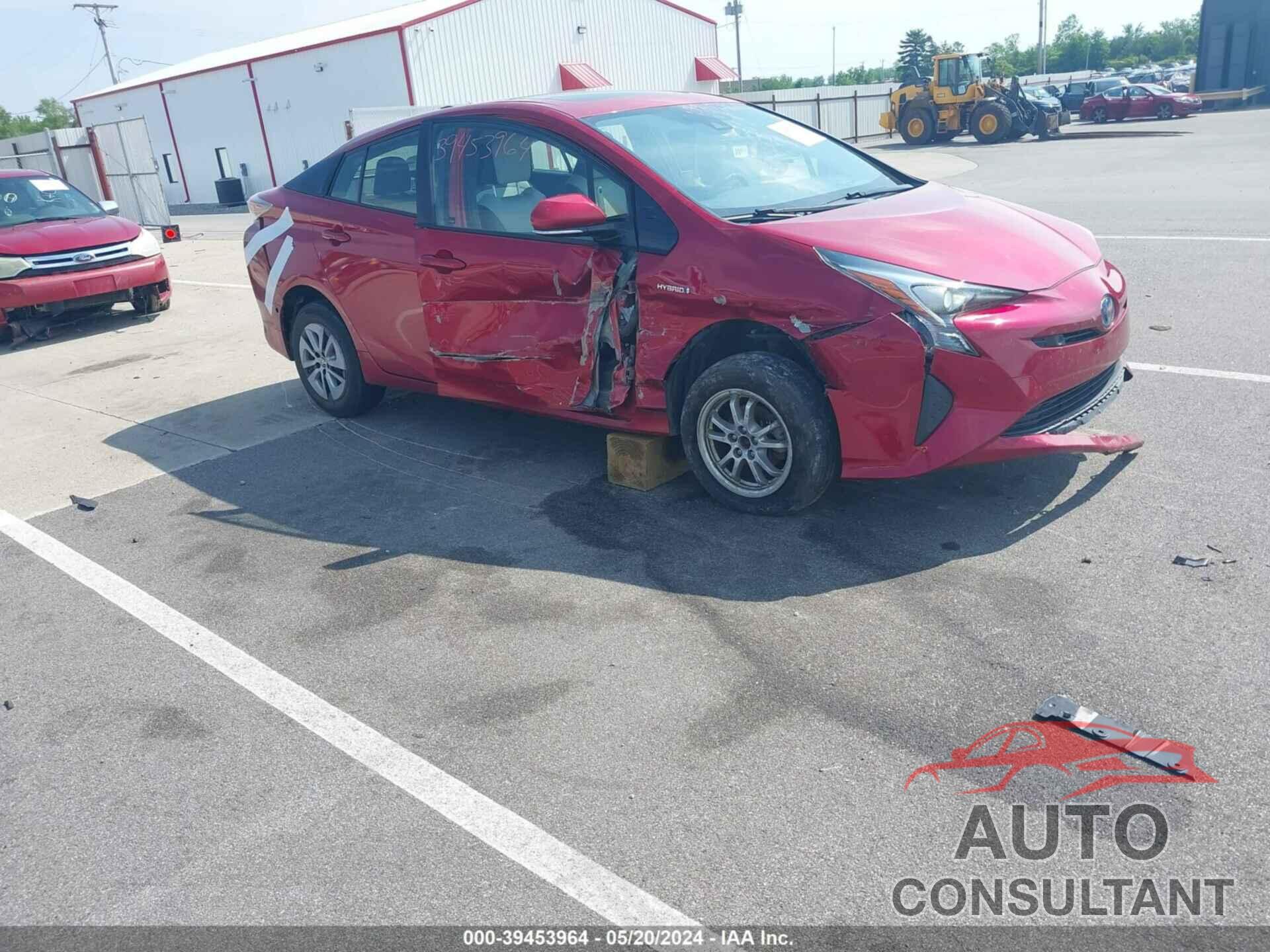 TOYOTA PRIUS 2017 - JTDKARFU0H3530712