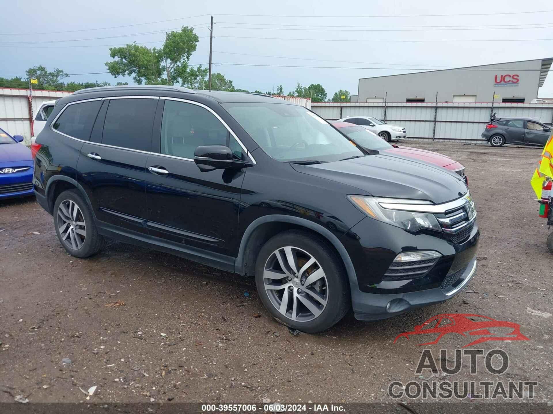 HONDA PILOT 2016 - 5FNYF6H96GB079757