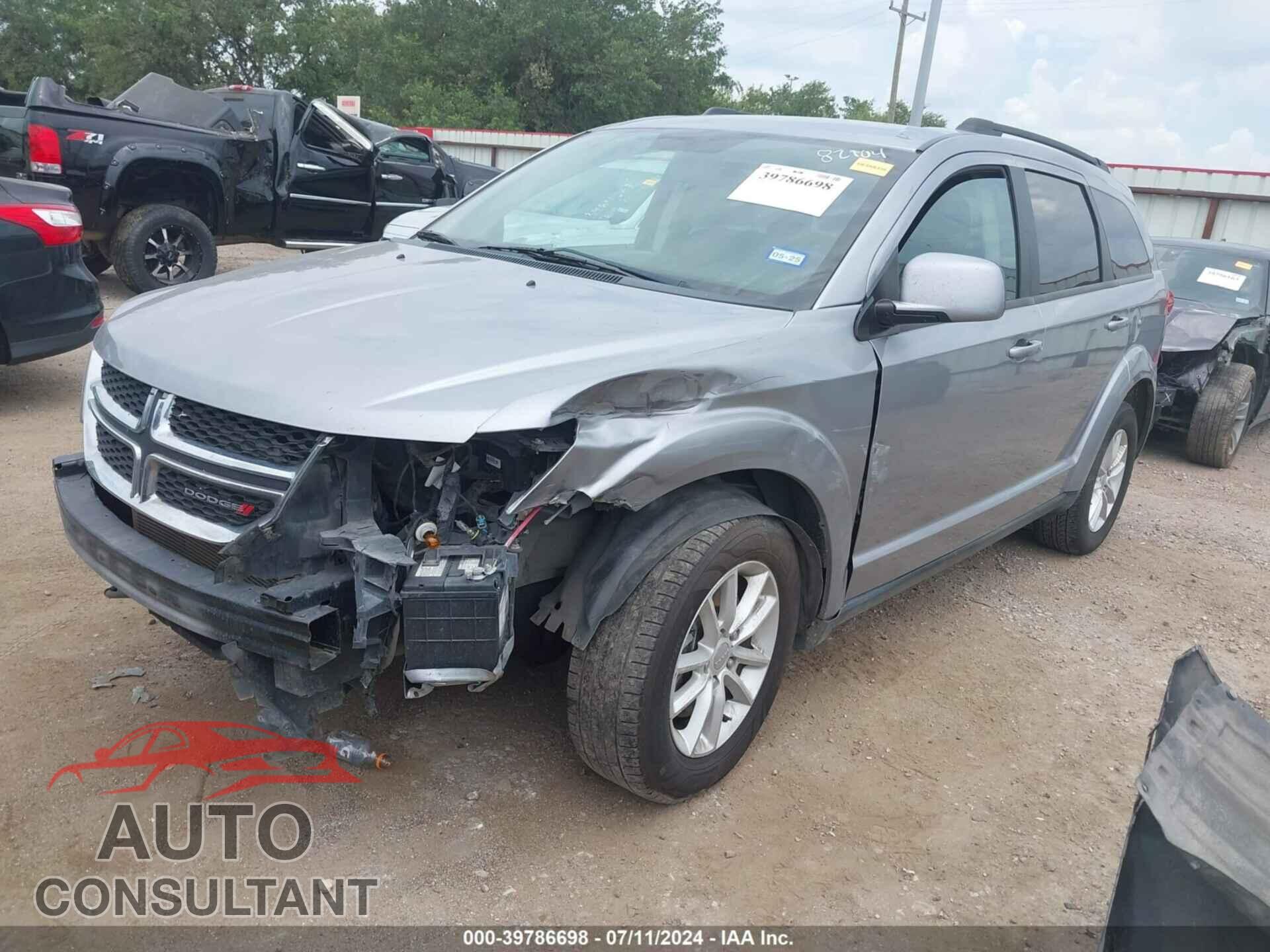 DODGE JOURNEY 2017 - 3C4PDCBG6HT528042