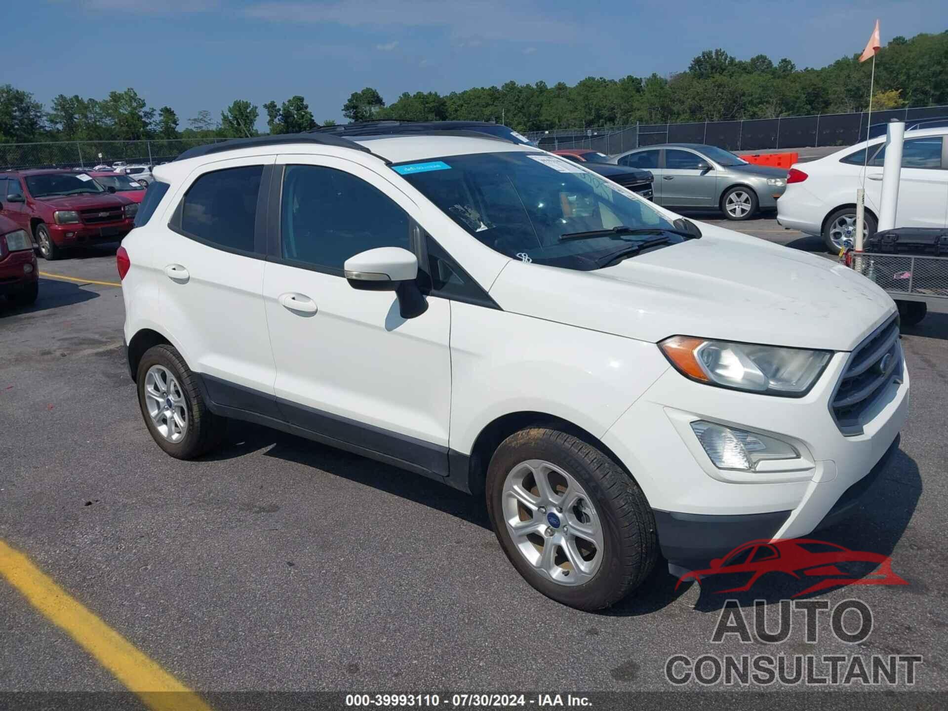 FORD ECOSPORT 2019 - MAJ3S2GE2KC269595