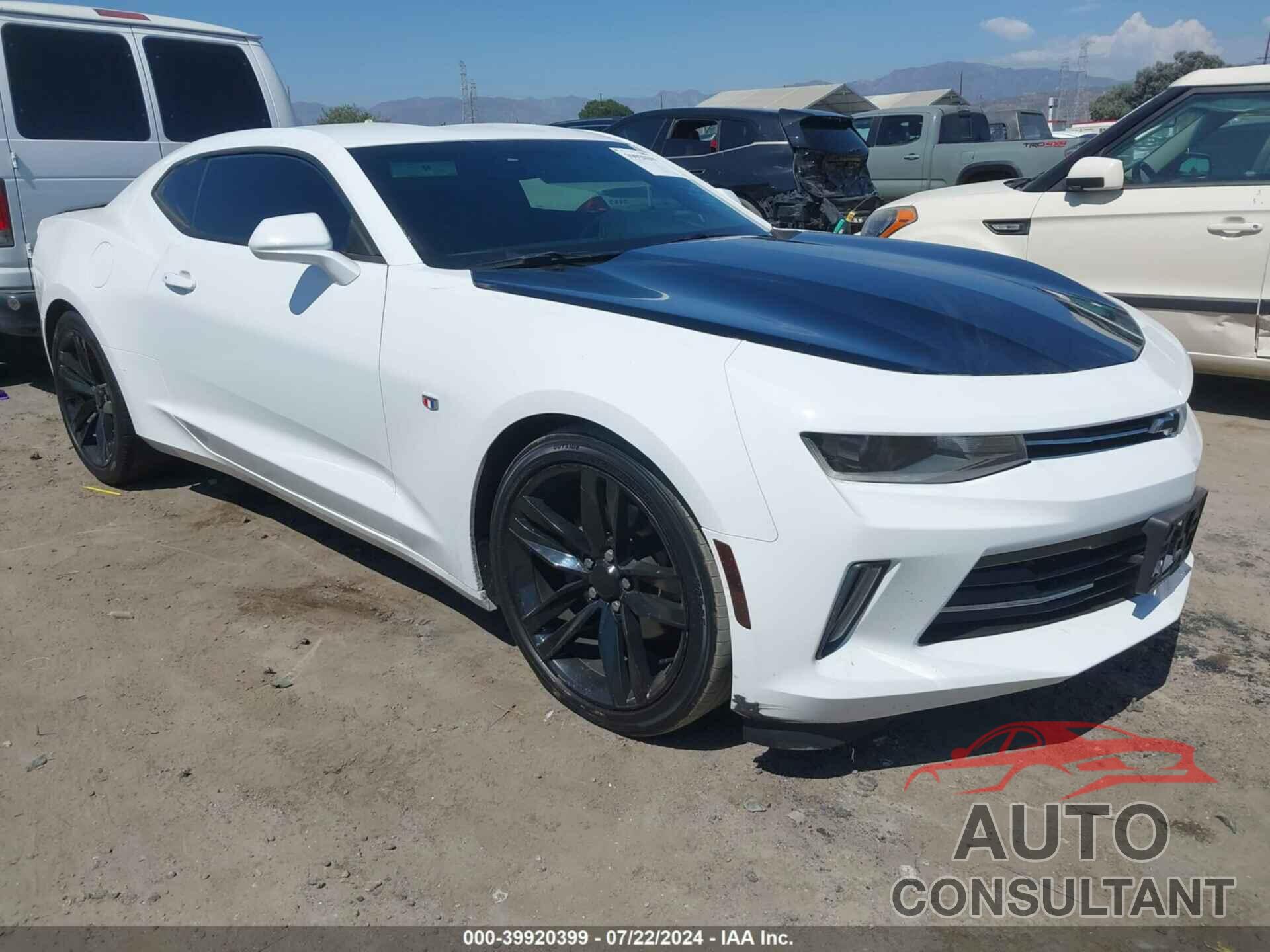 CHEVROLET CAMARO 2017 - 1G1FD1RS3H0117083