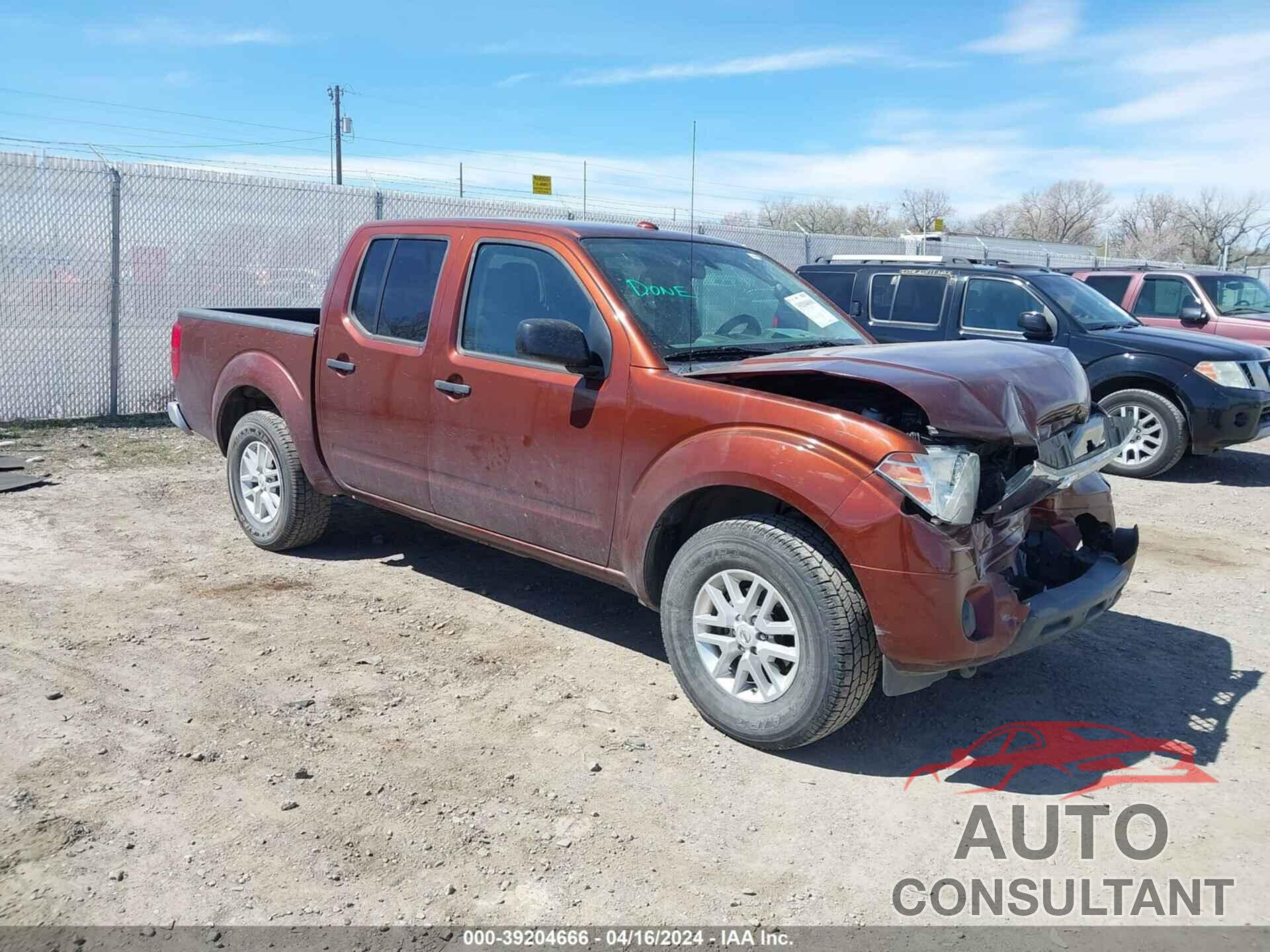 NISSAN FRONTIER 2016 - 1N6AD0EV6GN795742