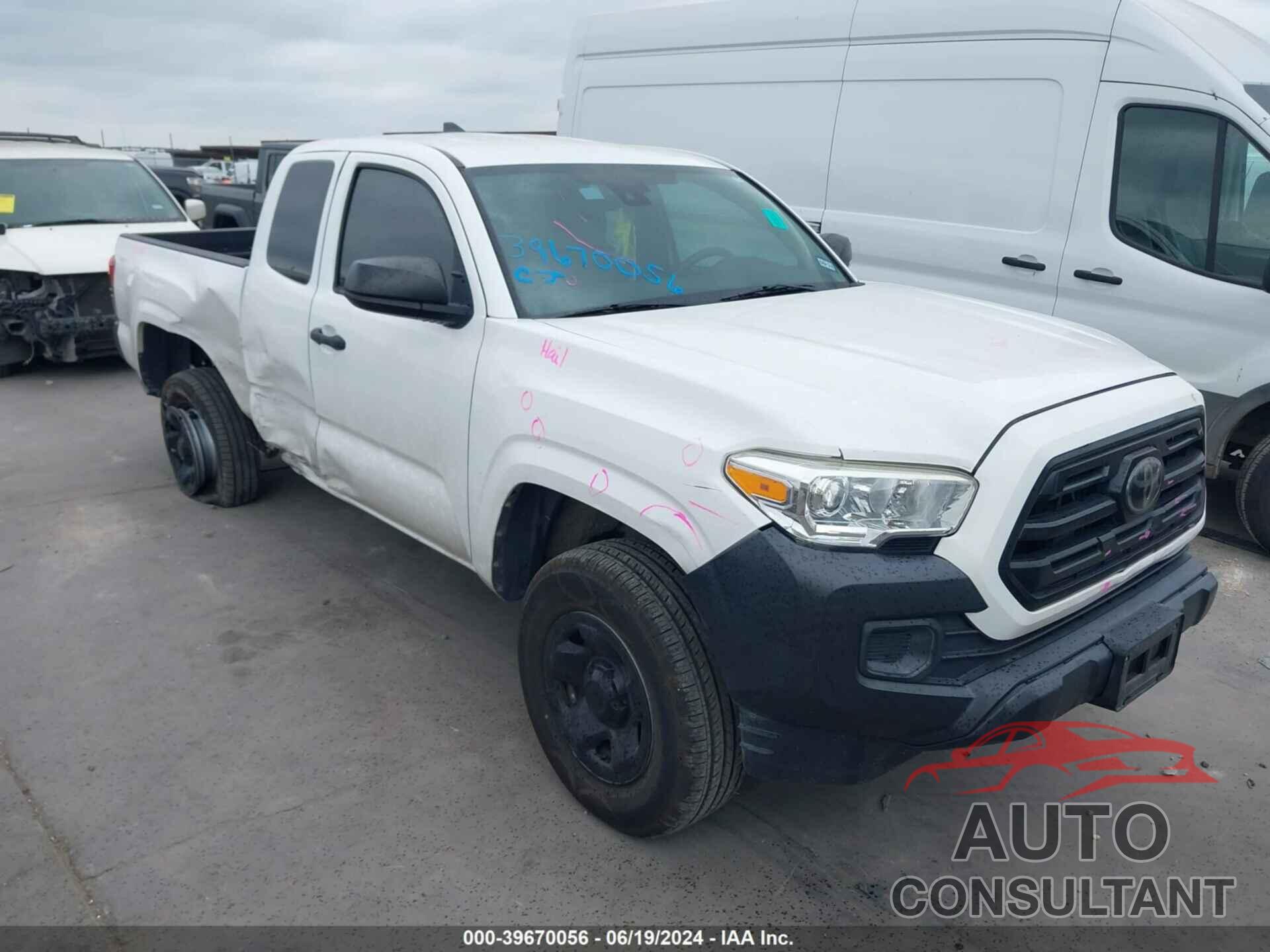 TOYOTA TACOMA 2019 - 5TFSX5EN8KX064299