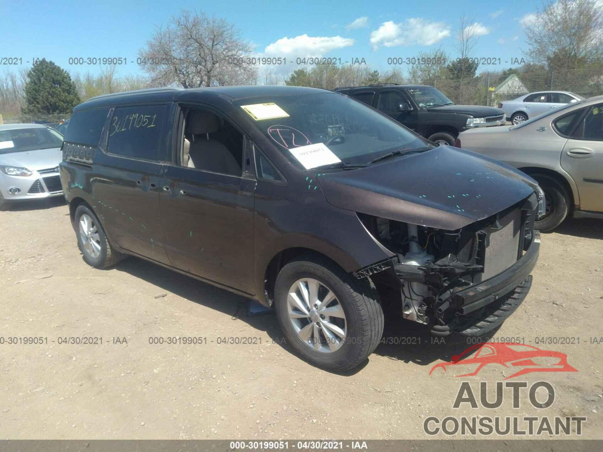 KIA SEDONA 2016 - KNDMB5C16G6088394