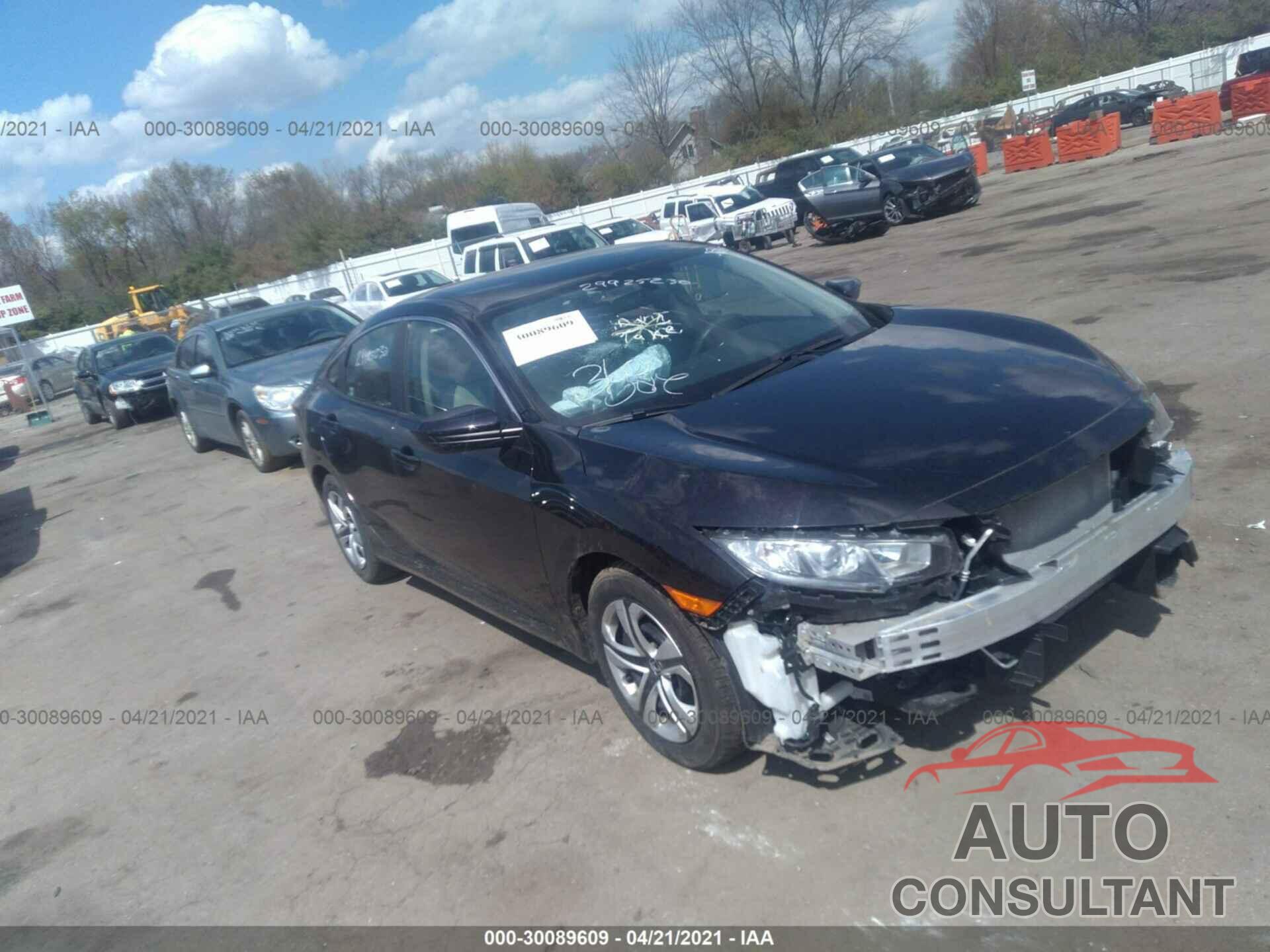 HONDA CIVIC SEDAN 2018 - 19XFC2F54JE036640