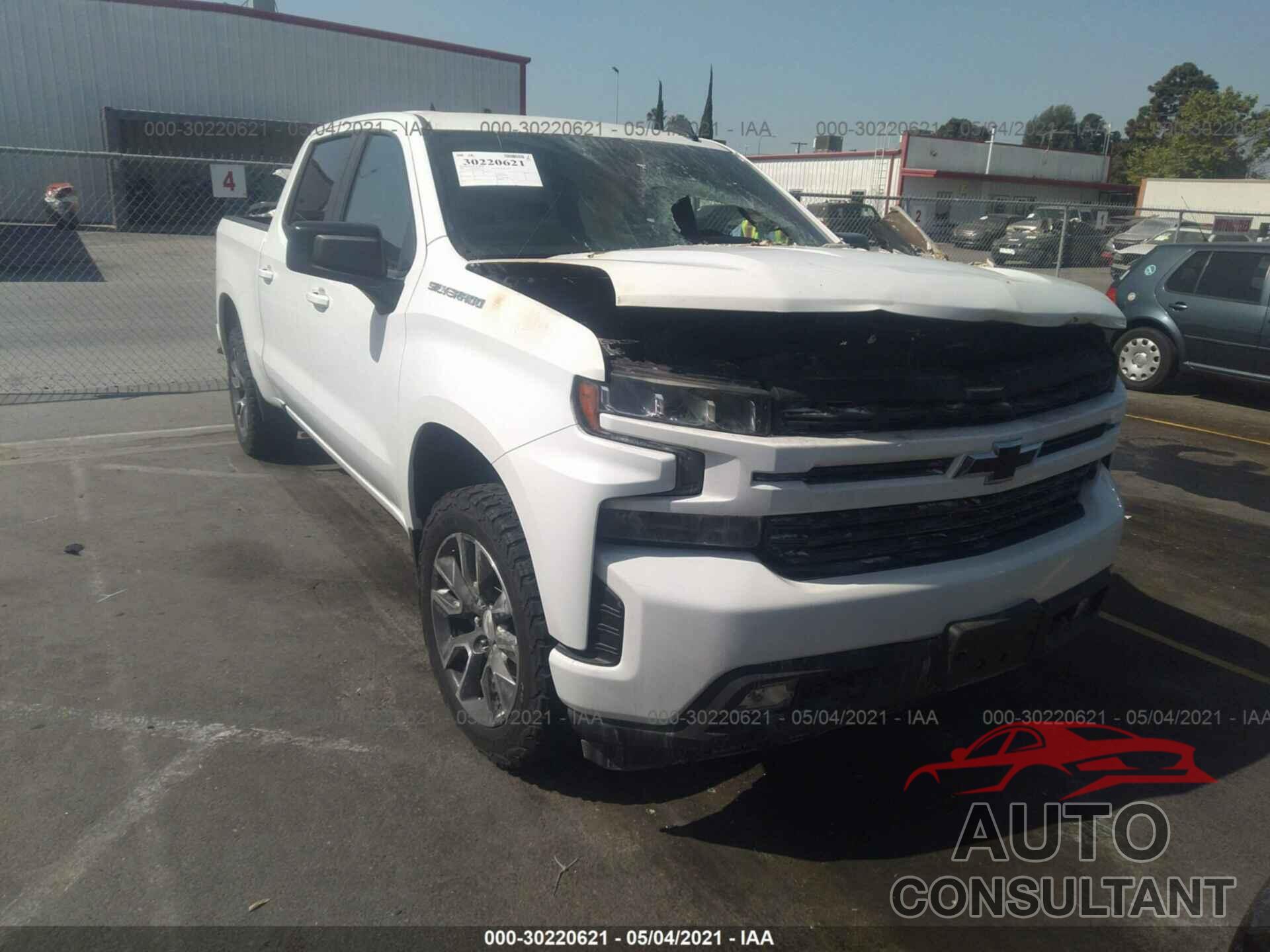 CHEVROLET SILVERADO 1500 2021 - 3GCPWDED7MG119603