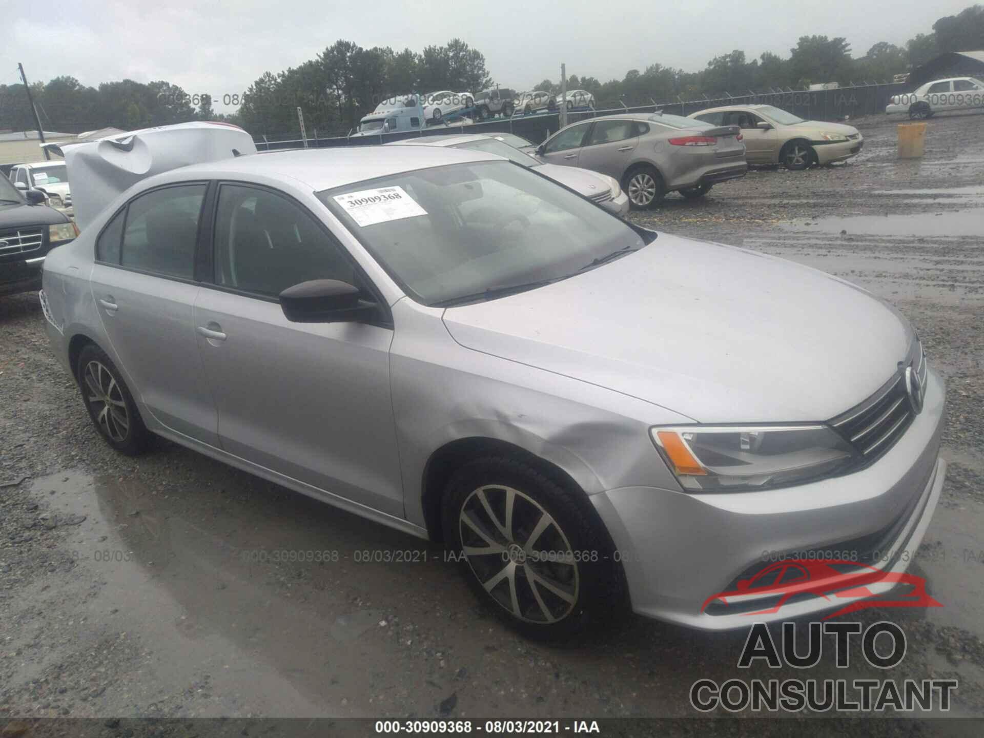 VOLKSWAGEN JETTA SEDAN 2016 - 3VW267AJ9GM305931