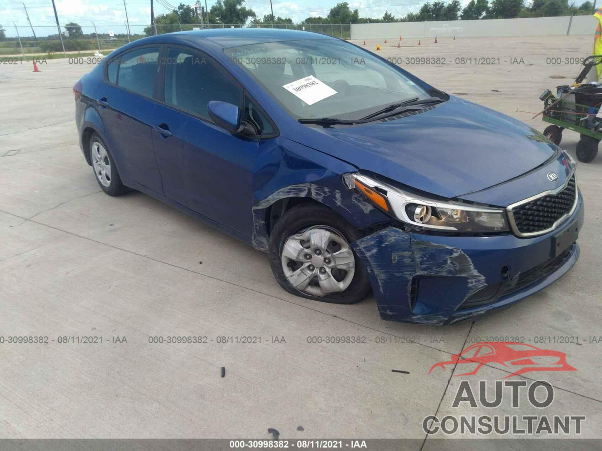 KIA FORTE 2017 - 3KPFK4A78HE028431