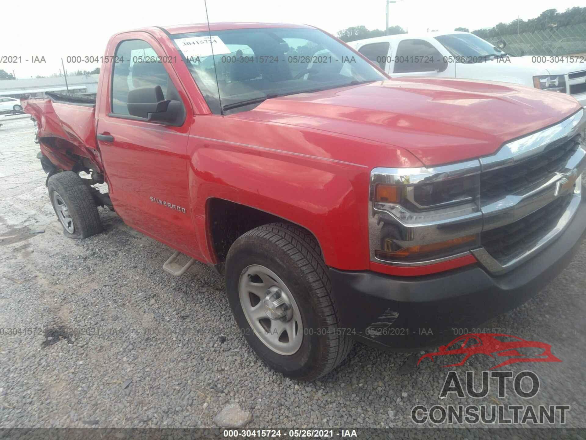 CHEVROLET SILVERADO 1500 2016 - 1GCNCNEH7GZ403715