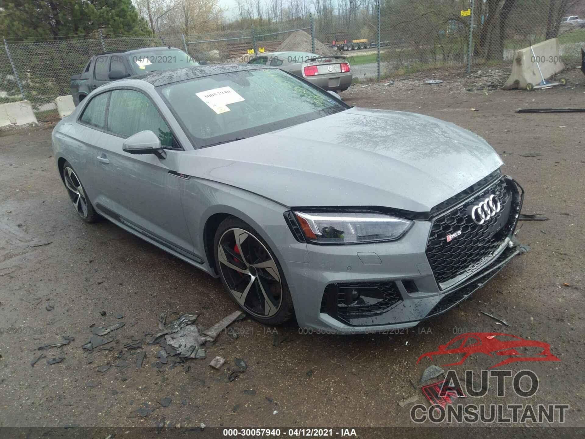 AUDI RS 5 COUPE 2018 - WUAPWAF55JA905239
