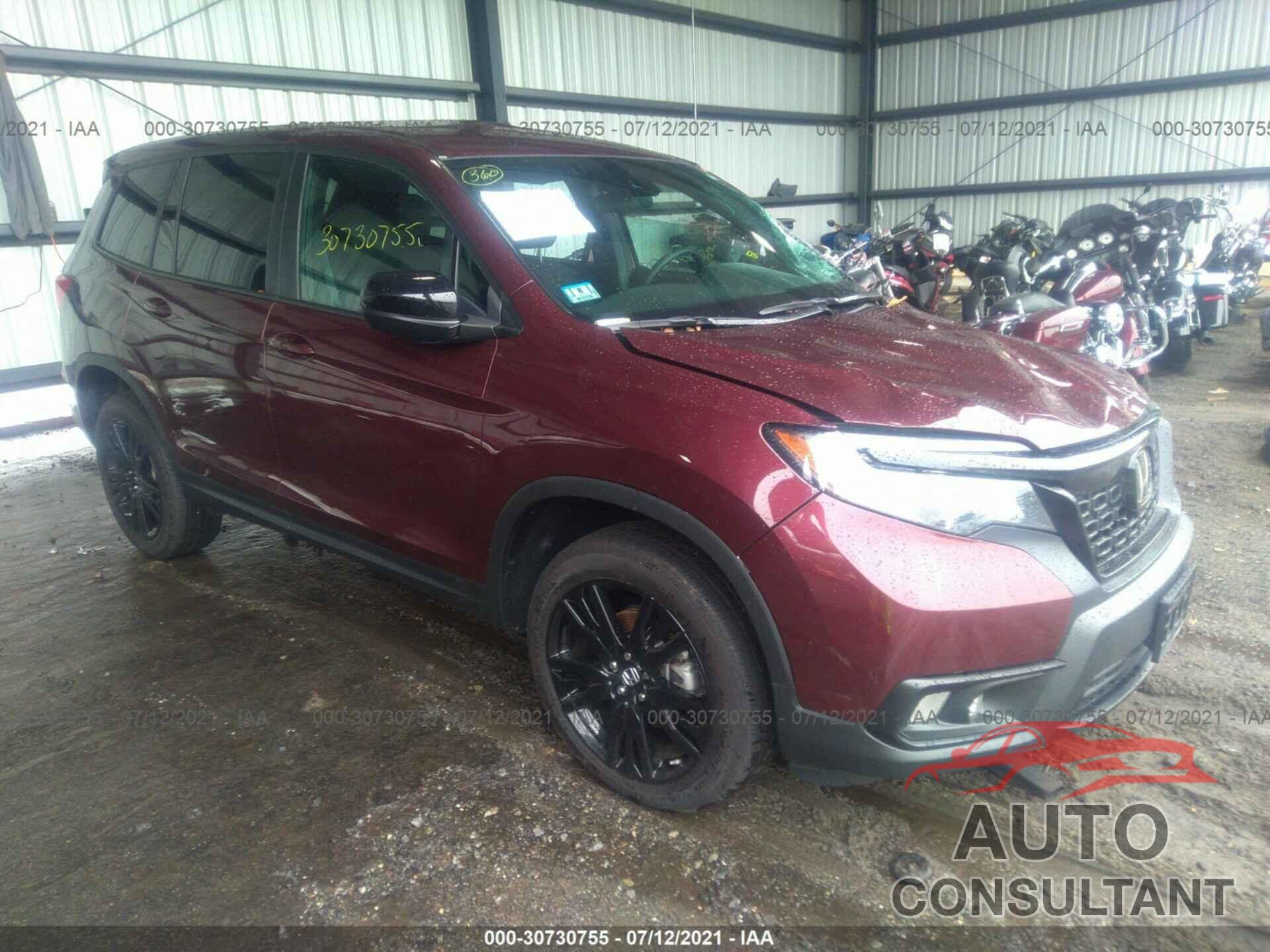 HONDA PASSPORT 2020 - 5FNYF8H28LB013414