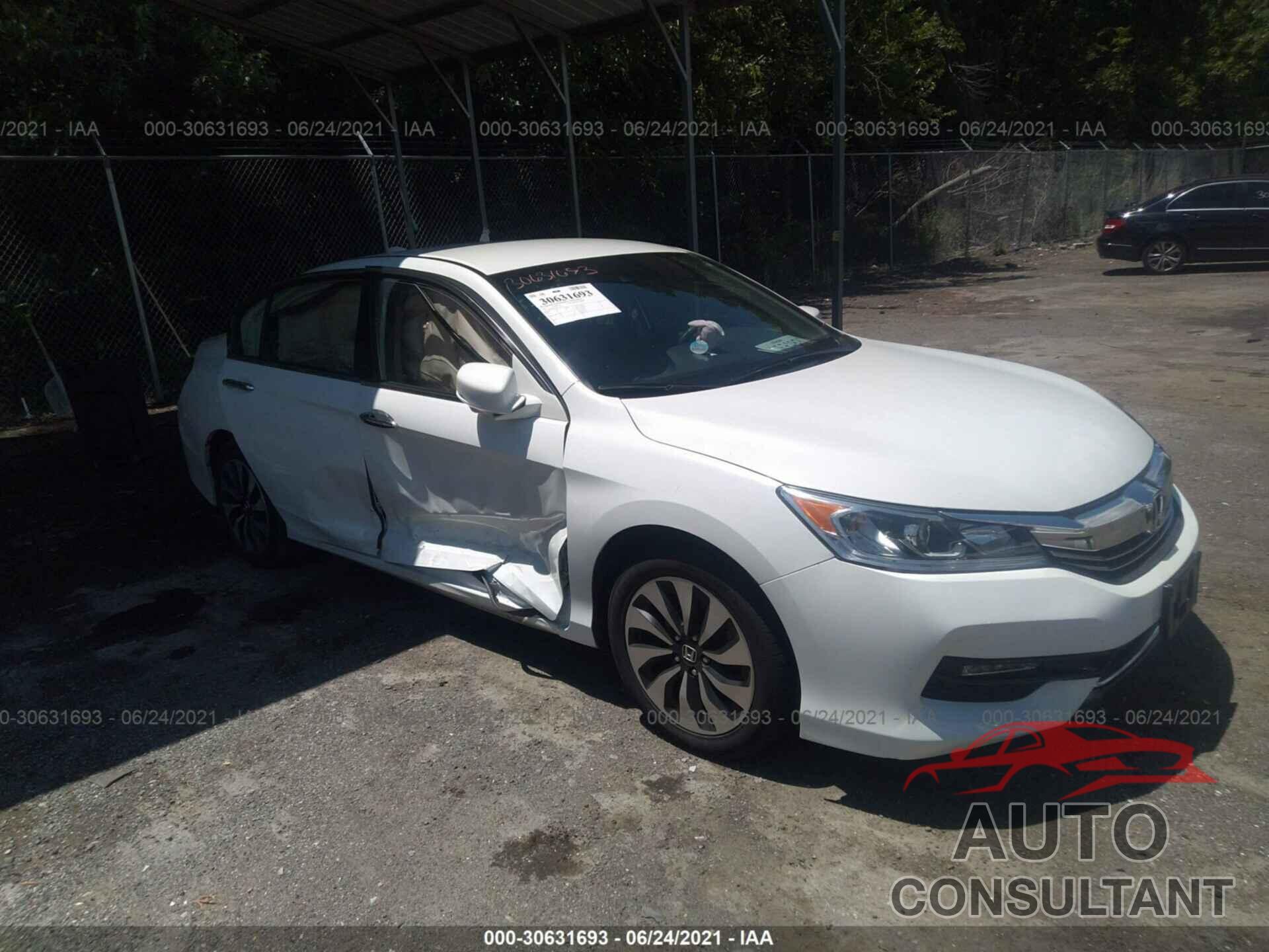 HONDA ACCORD HYBRID 2017 - JHMCR6F32HC021318