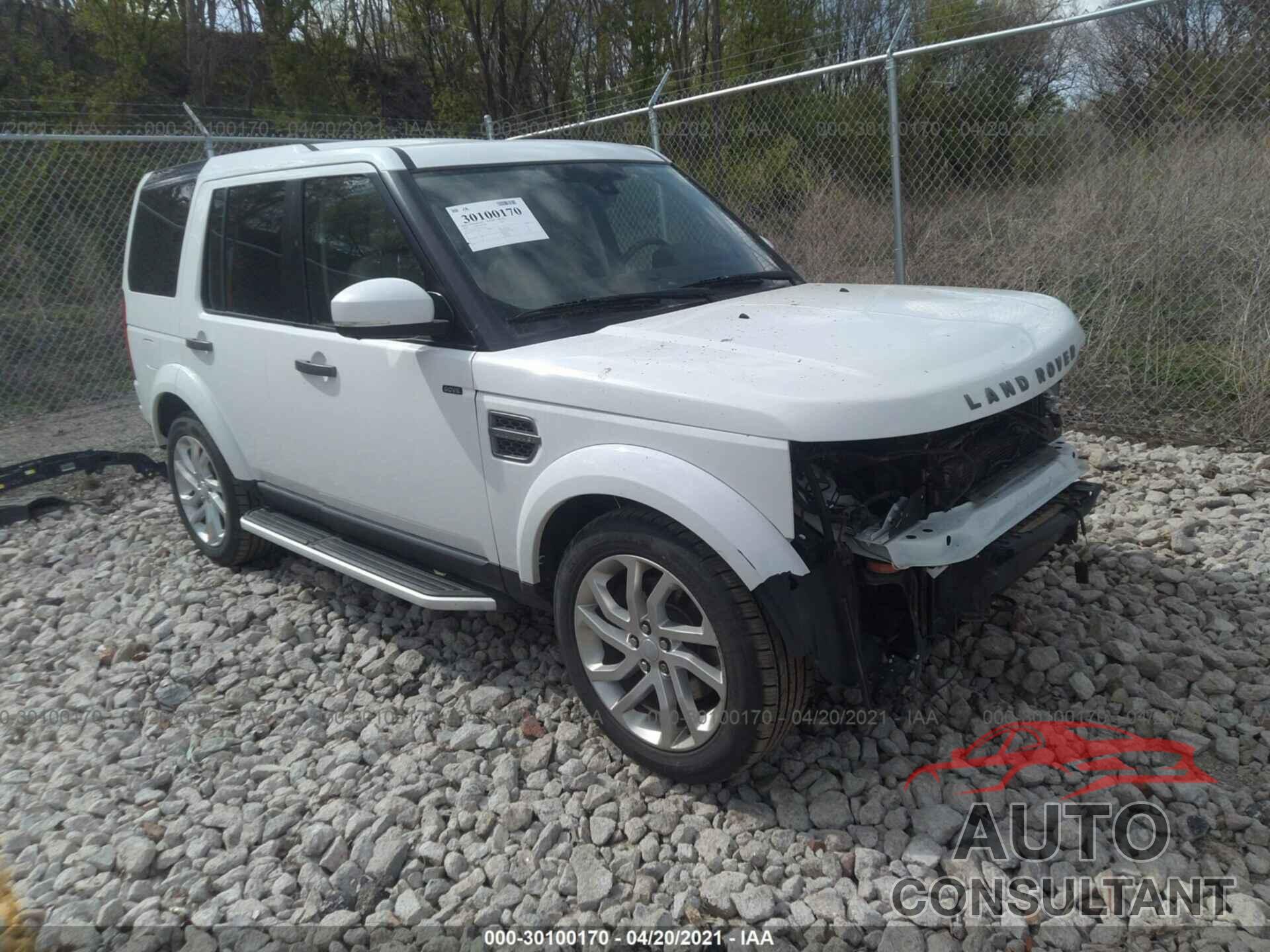 LAND ROVER LR4 2016 - SALAG2V65GA827434