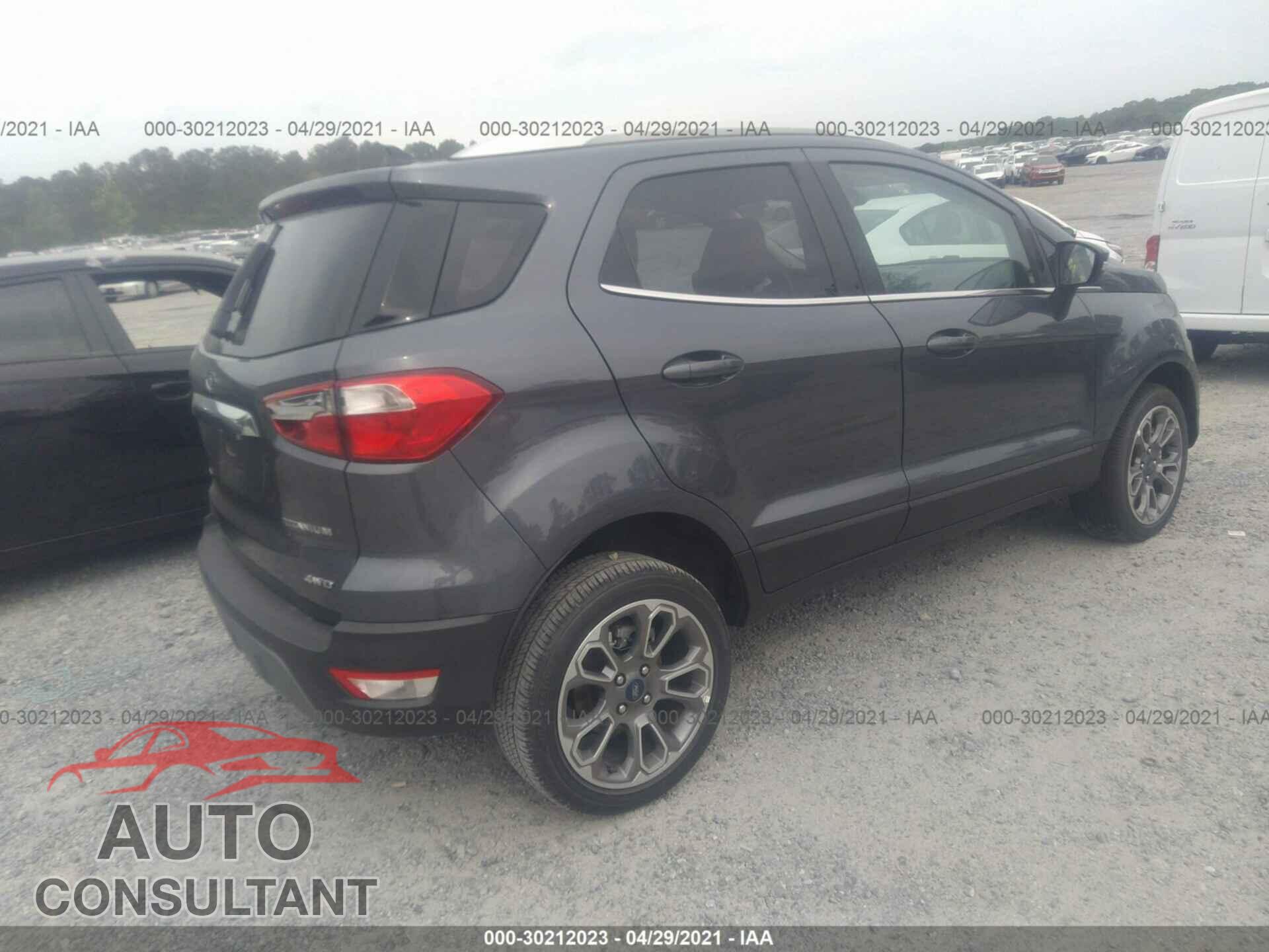 FORD ECOSPORT 2021 - MAJ6S3KL0MC412474