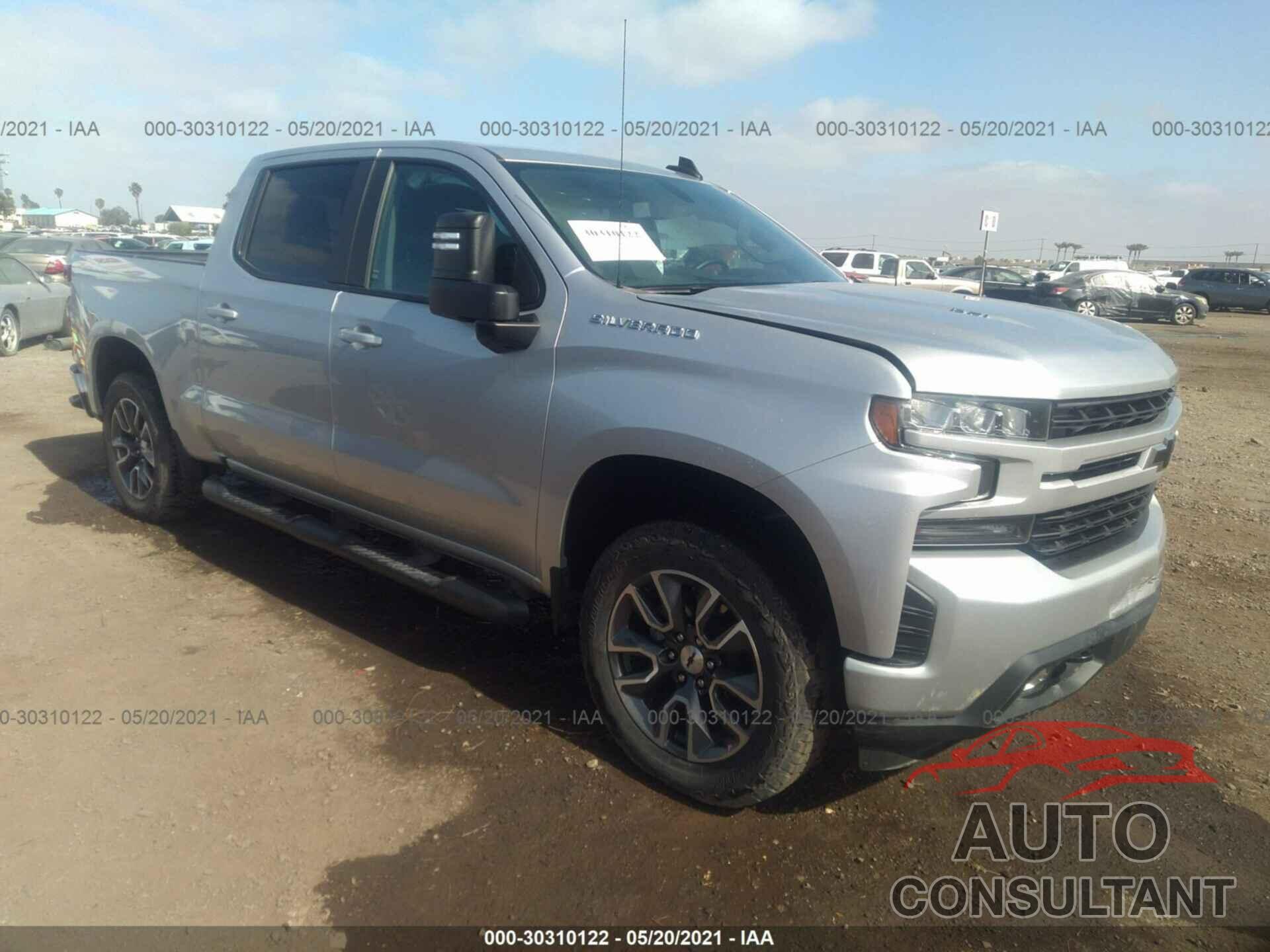 CHEVROLET SILVERADO 1500 2021 - 3GCUYEEL5MG105130