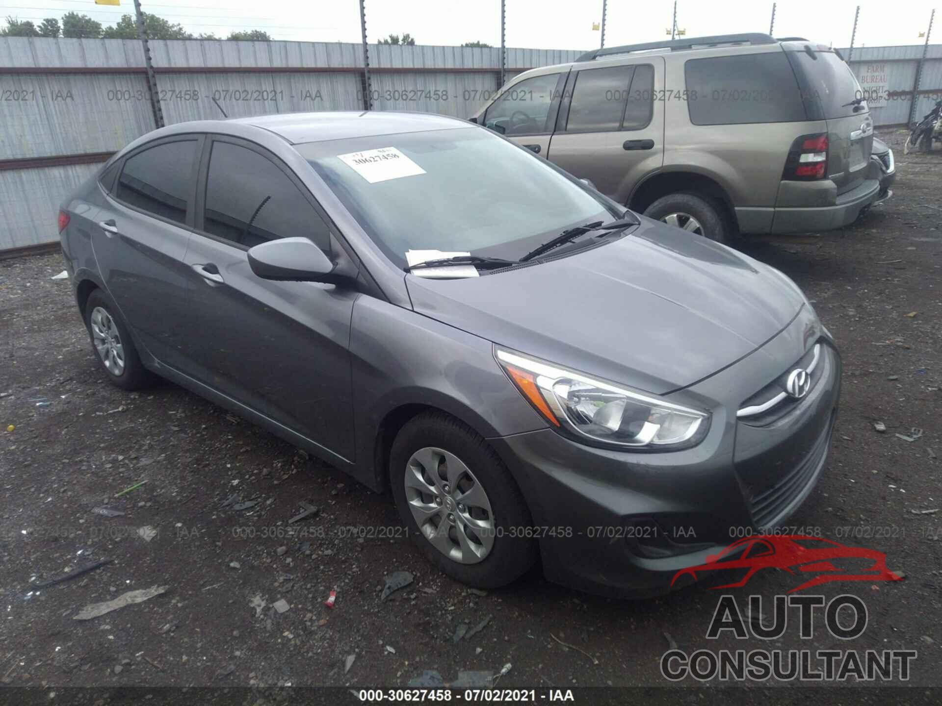HYUNDAI ACCENT 2016 - KMHCT4AE3GU093441
