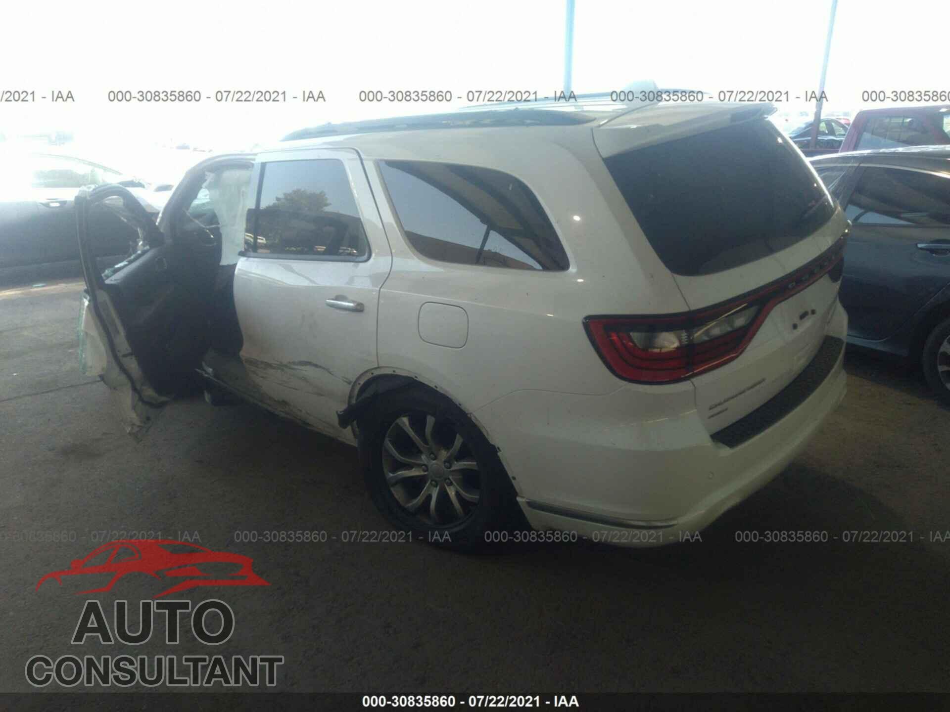 DODGE DURANGO 2017 - 1C4RDJEG8HC652706