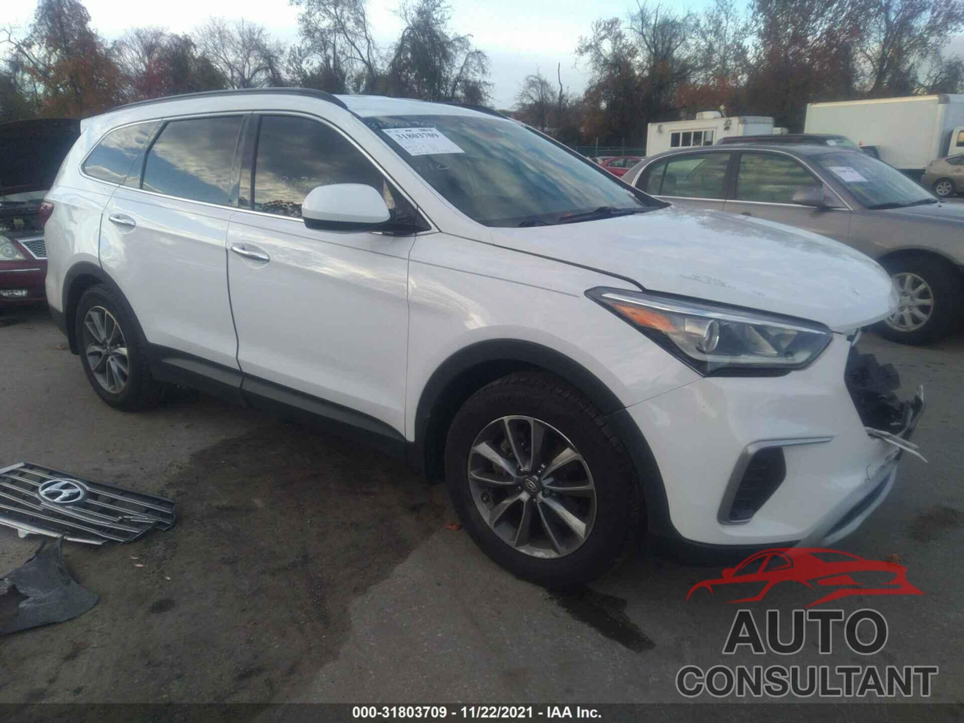HYUNDAI SANTA FE 2017 - KM8SM4HF7HU250784