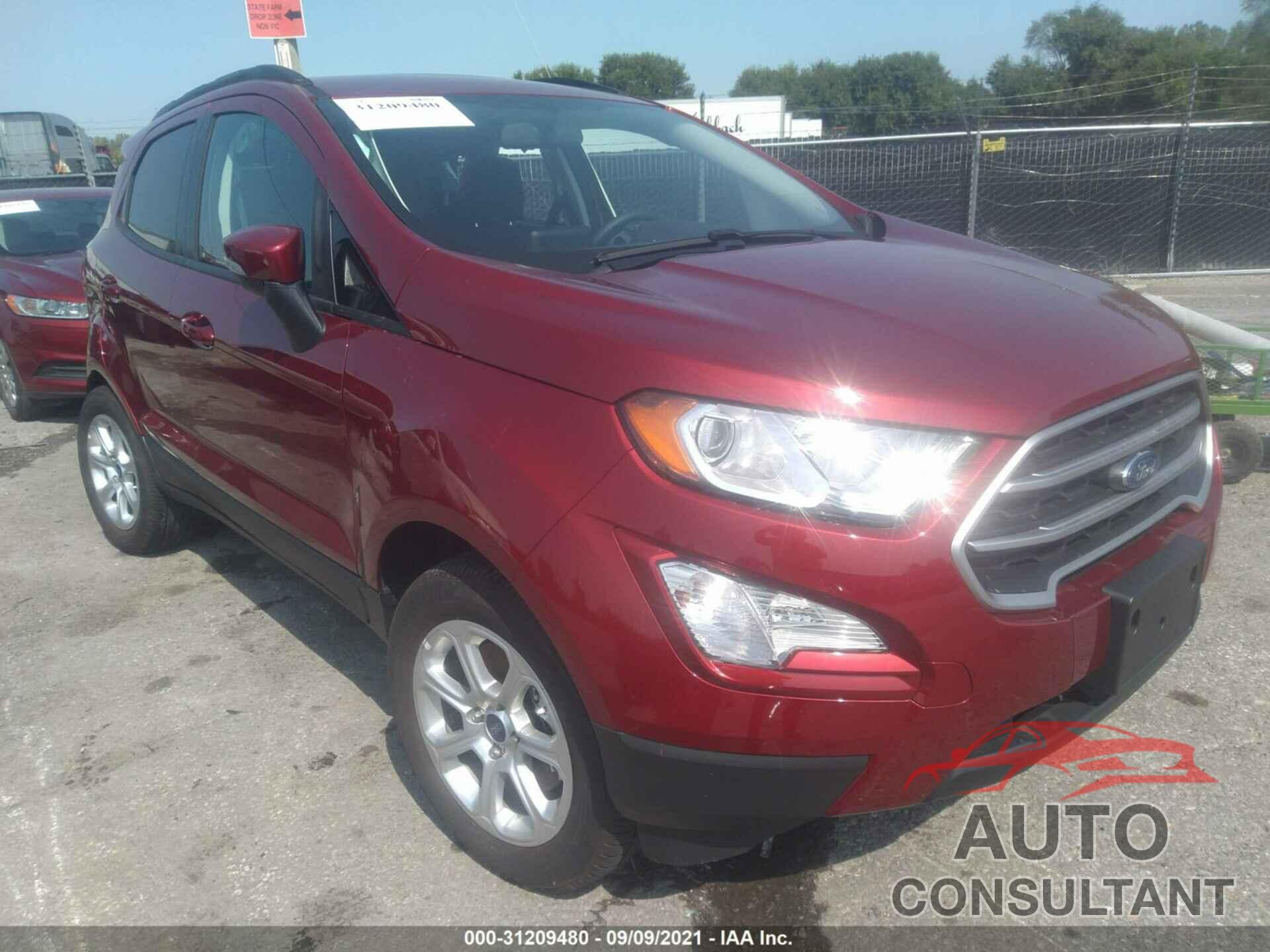 FORD ECOSPORT 2020 - MAJ3S2GE4LC365875