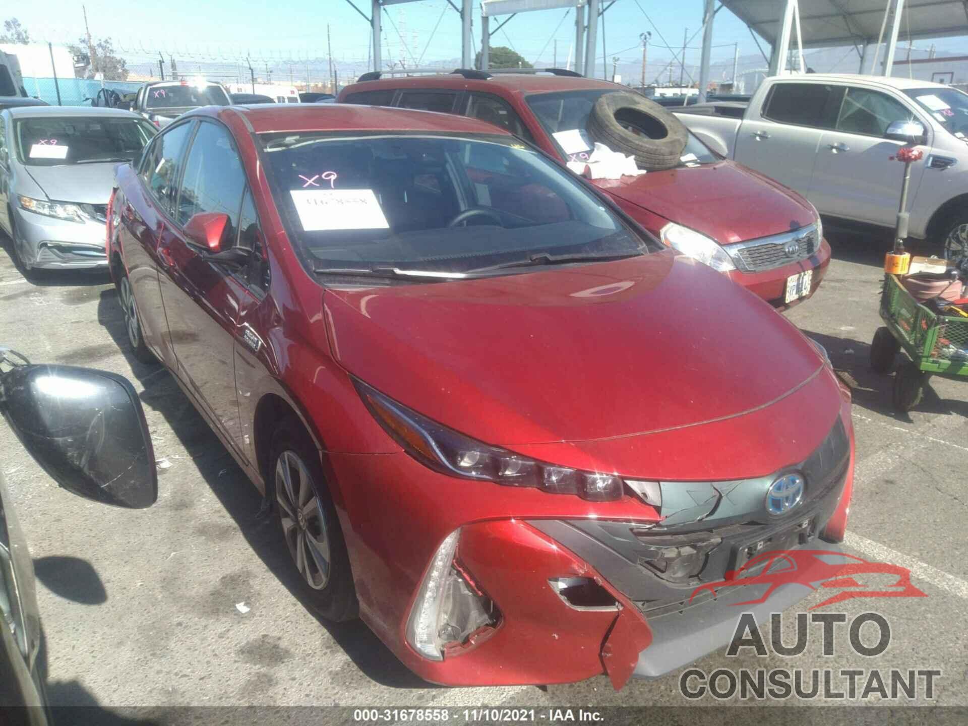 TOYOTA PRIUS PRIME 2017 - JTDKARFP8H3035149