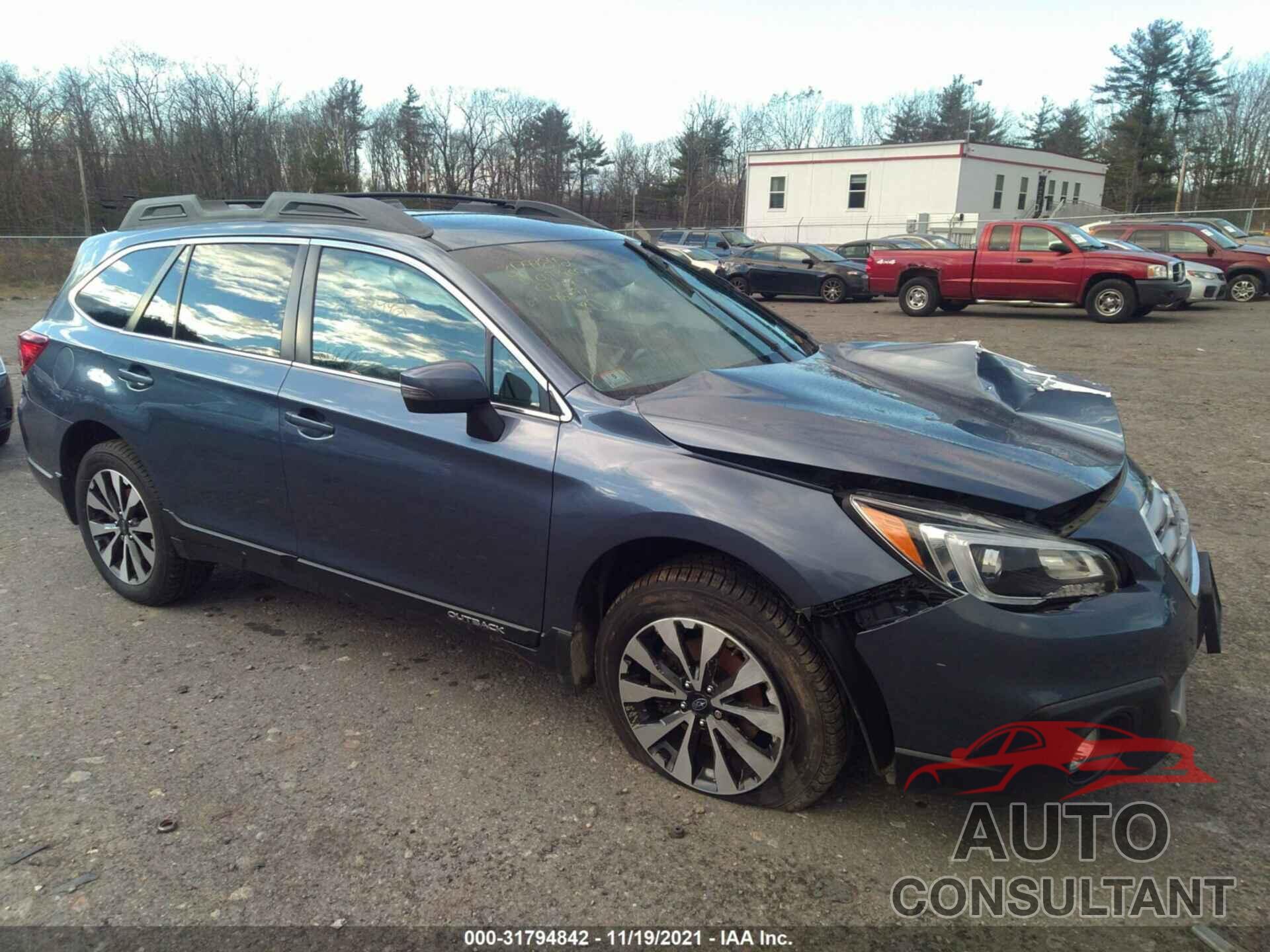SUBARU OUTBACK 2017 - 4S4BSAKC0H3315564