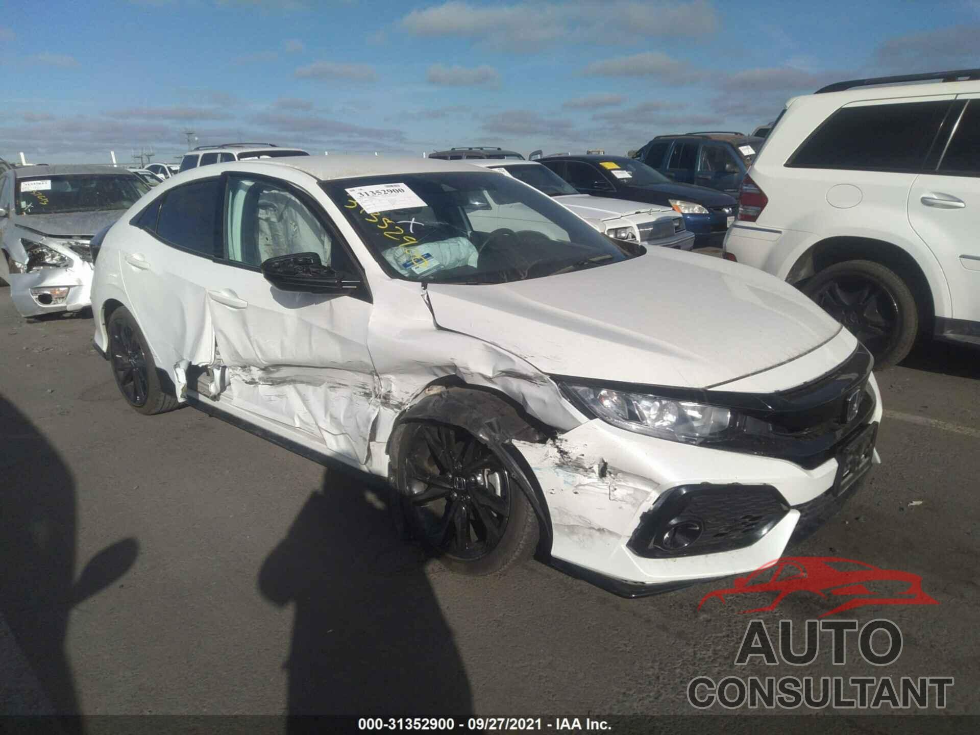 HONDA CIVIC HATCHBACK 2019 - SHHFK7H49KU414191